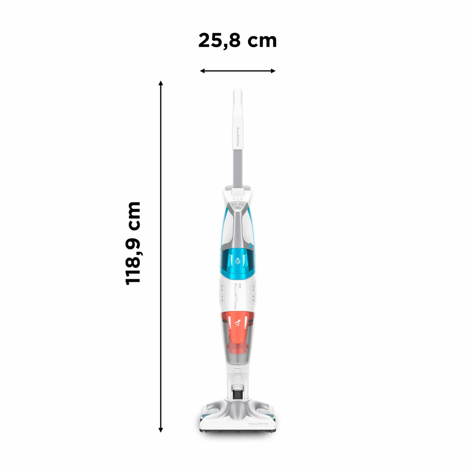 Rowenta Nettoyeur vapeur 2 en 1 Aspire et lave Clean & Steam Multi RY8544WH