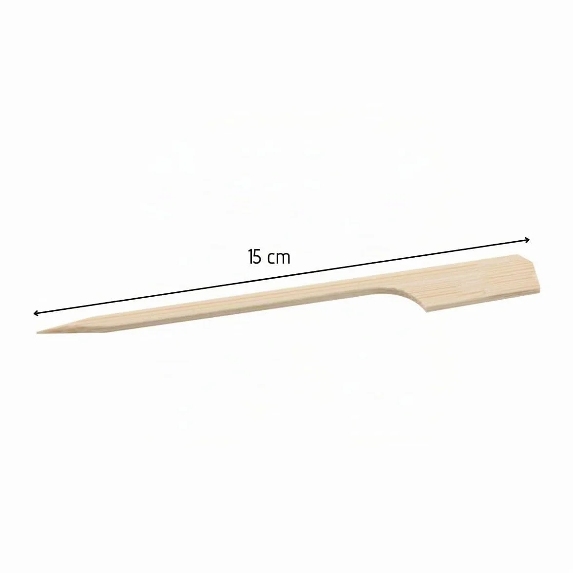 Fackelmann Lot de 50 Pics à Brochettes en Bambou 15 cm