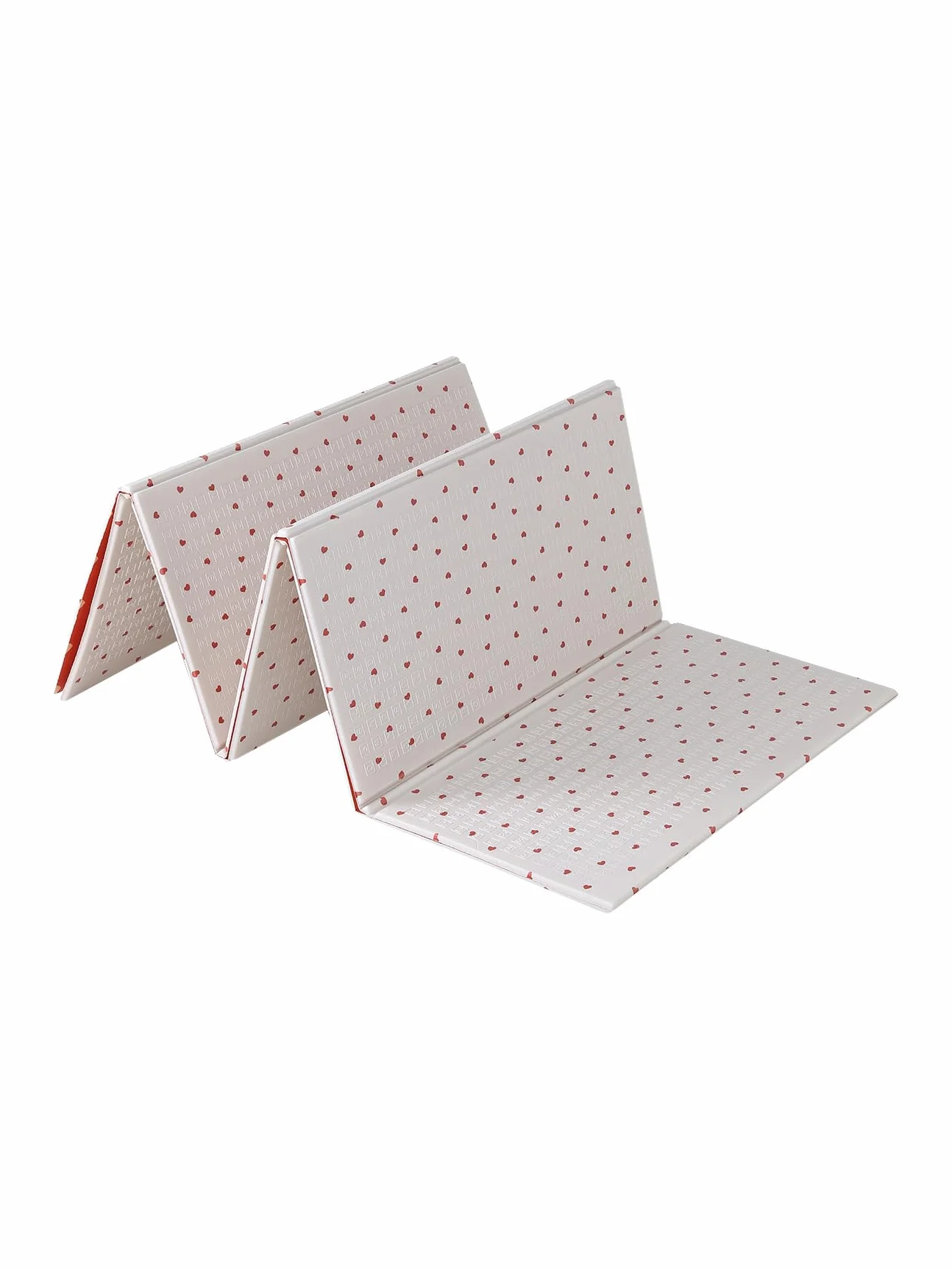VERTBAUDET Grand tapis d'activités pliable Petit cœur