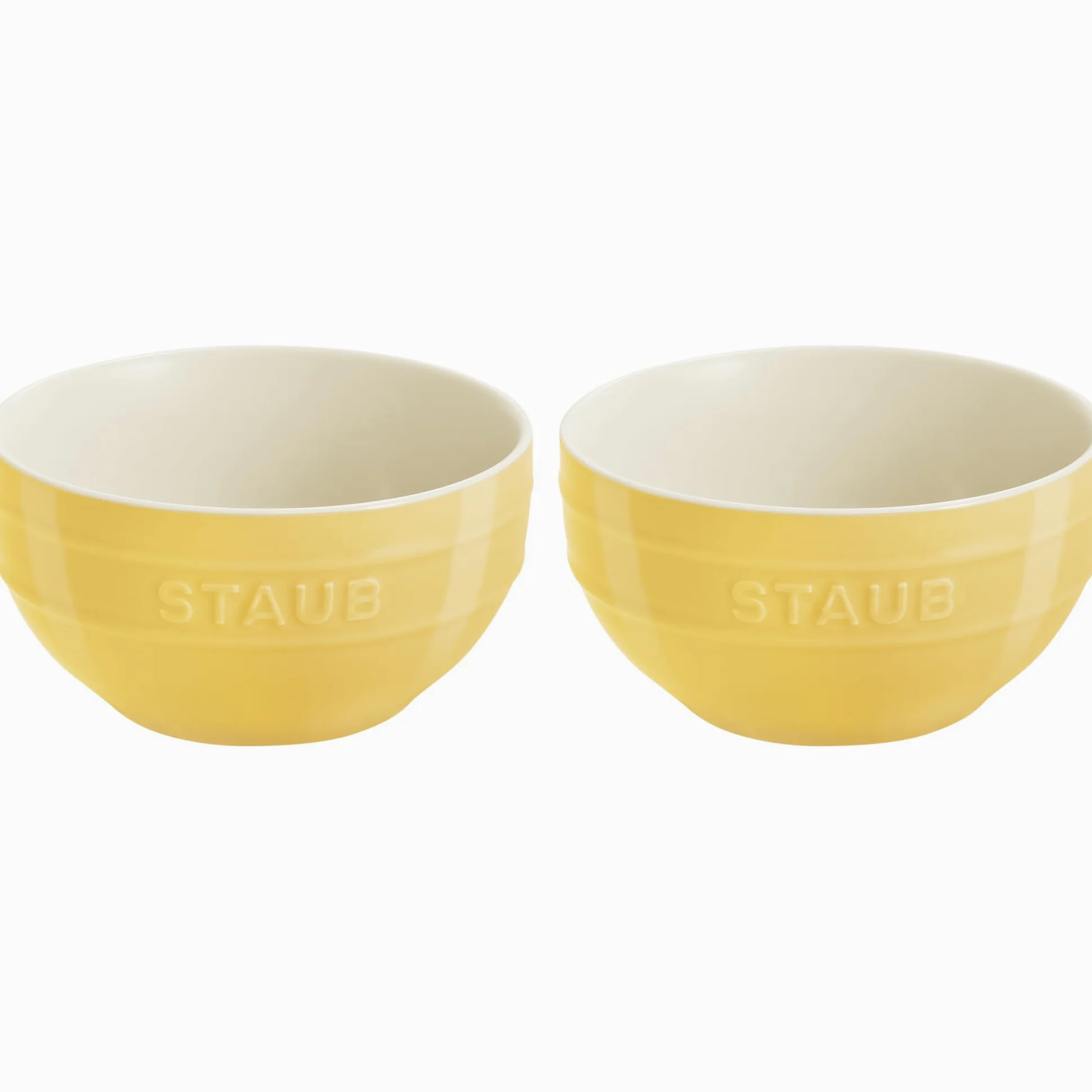 STAUB Lot de 2 ramequins universels en céramique Citron