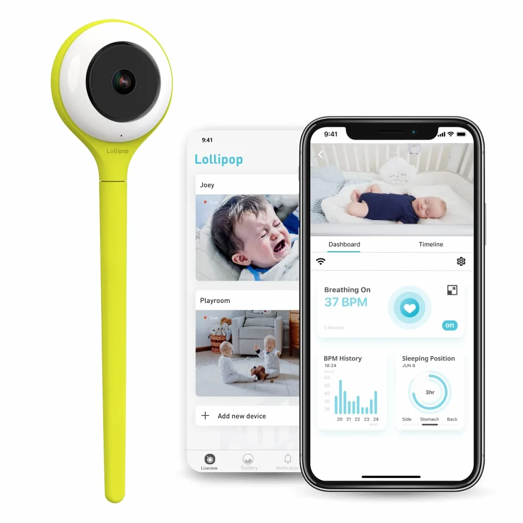 Lollipop caméra intelligente bébé