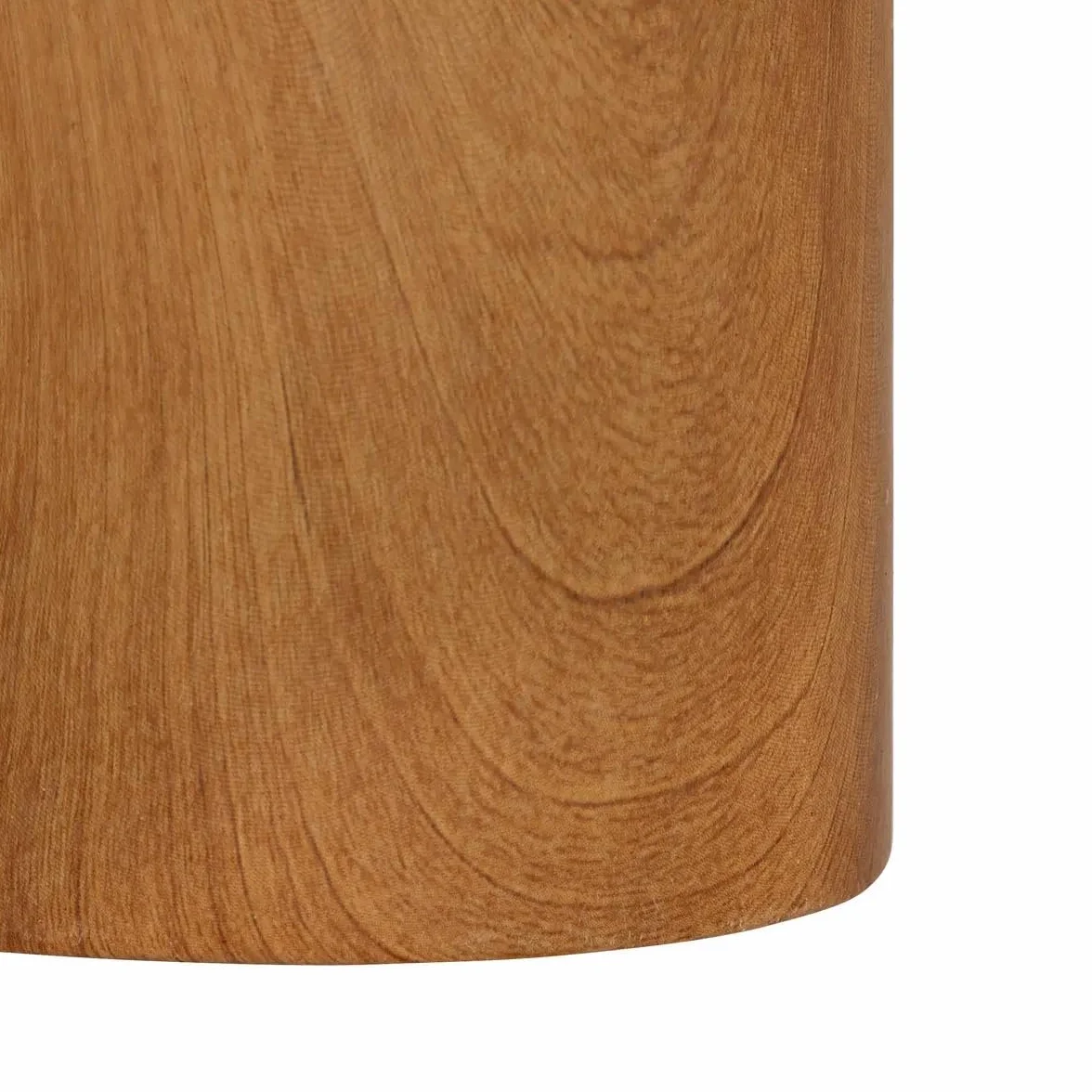 Atmosphera Créateur d'intérieur Cache-Pots Effet Bois SOA 14cm Naturel Lot de 2