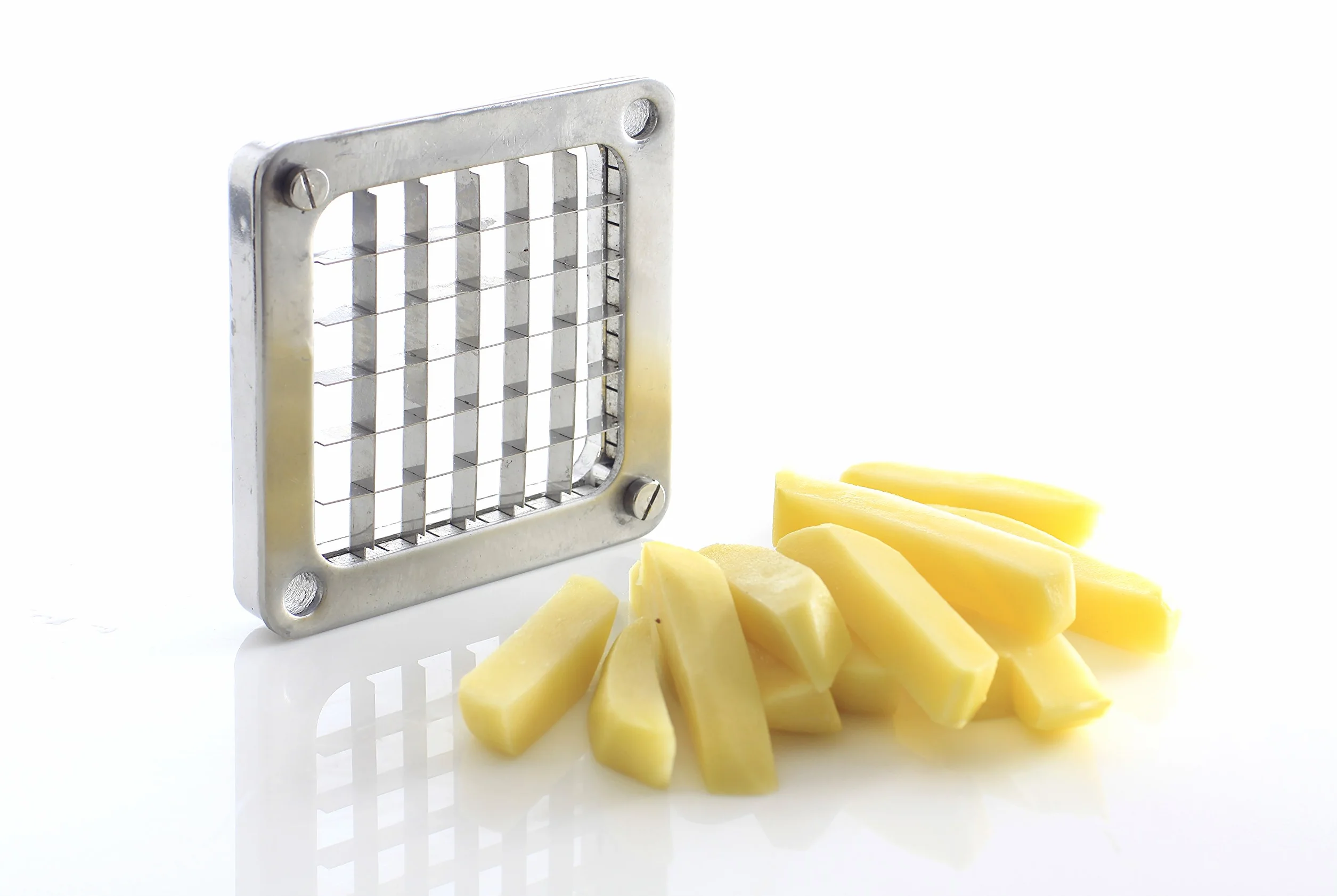 HENDI Bloc de coupe pour coupe-frites 13 mm 110x110x10 mm aluminium acier inoxydable