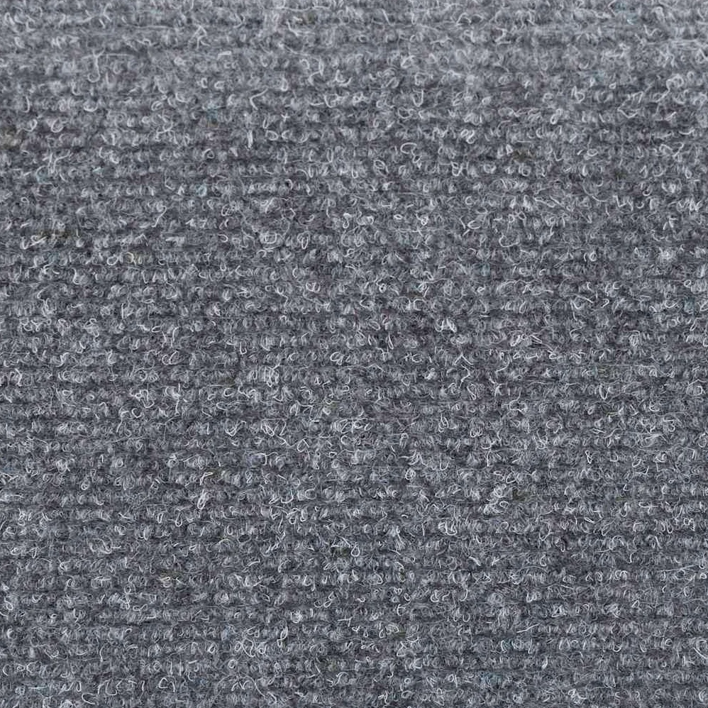 Lot de 5 tapis d'escalier autocollants gris clair 56 x 17 x 3 cm avec dessous antidérapant pour escalier en bois, escalier intérieur, isolation phonique et protection du sol pour la sécurité