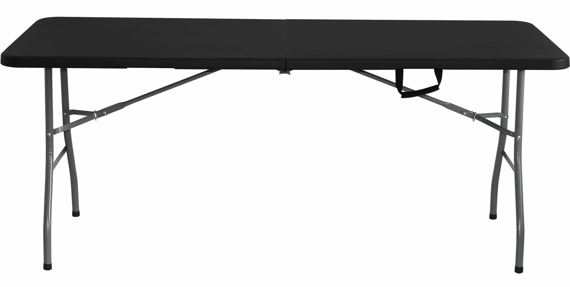 KG KITGARDEN - Table Pliante Portable multifonctionnelle, 180 x 74 x 74 cm, Noir
