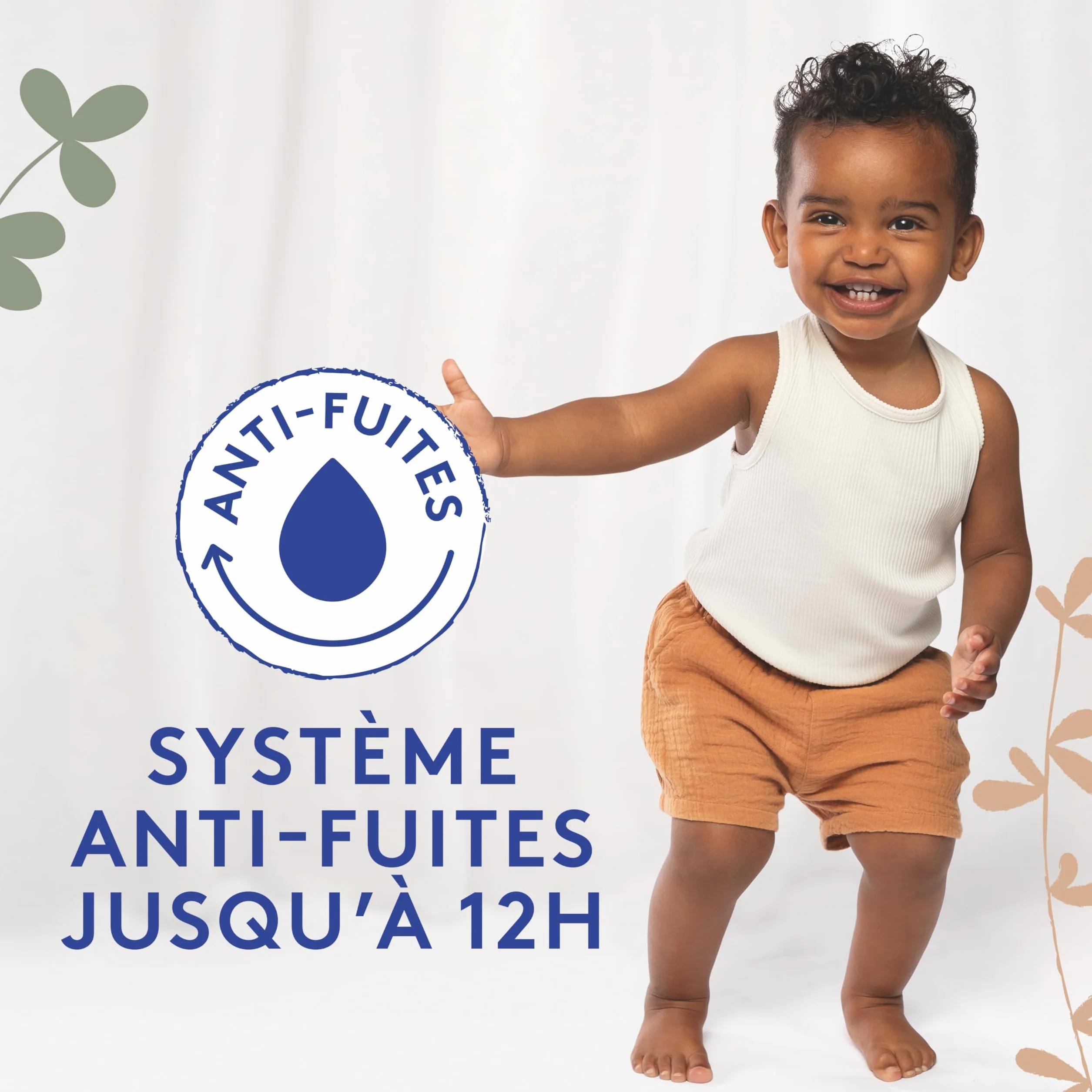 Lotus Baby Douceur & Confort Culottes Taille 6 (16-26 kg) Pack 1 mois 112 culottes