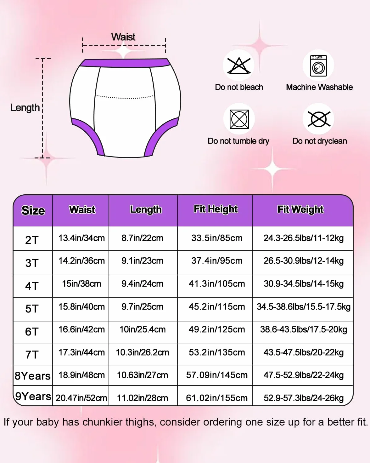 MOEMOE BABY Culotte Apprentissage Propreté Garcon 4 Paquets
