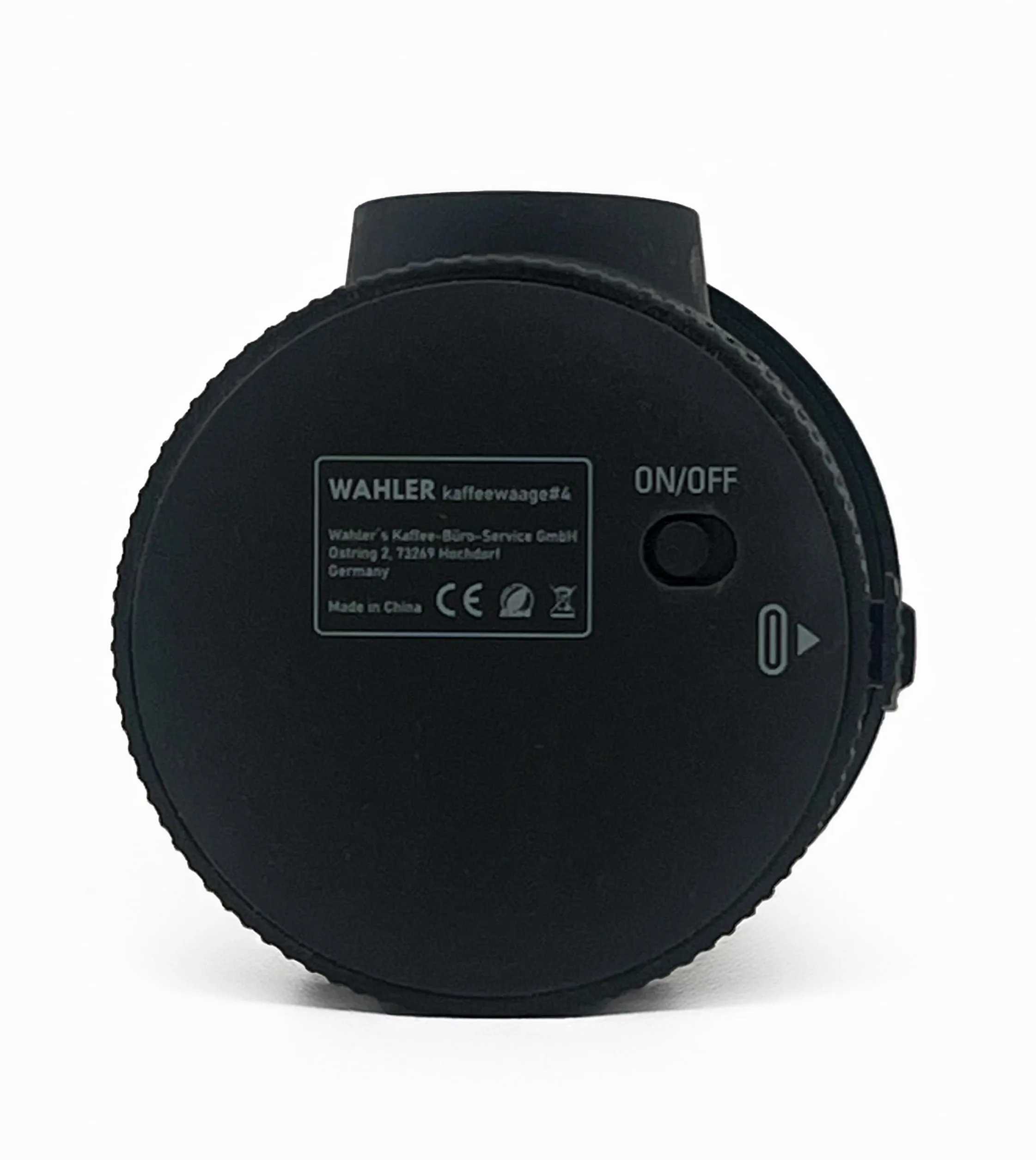 WAHLER® Balance à café #4 - Balance Barista - Pèse-récipient - Porte-filtre compatible - Précision : 0,05 g