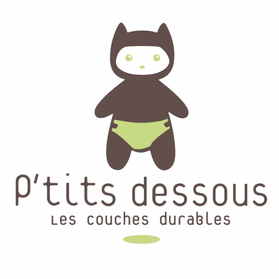 P'tits Dessous Lot de 3 rouleaux voile protection jetable couches lavables Blanc