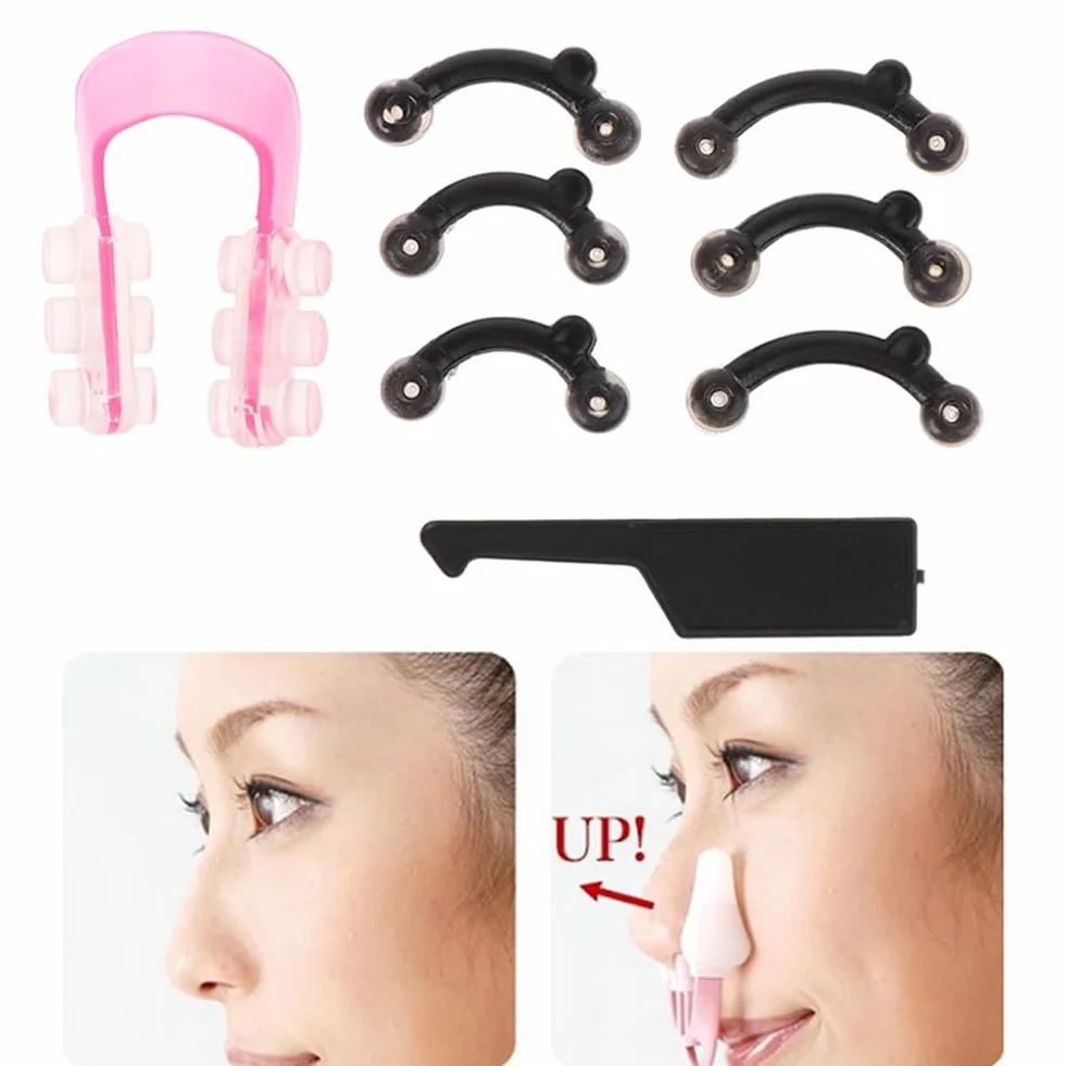 Pince-nez correcteur 3D Beauté - Massage du nez - Soulève le nez - Réducteur de nez fin