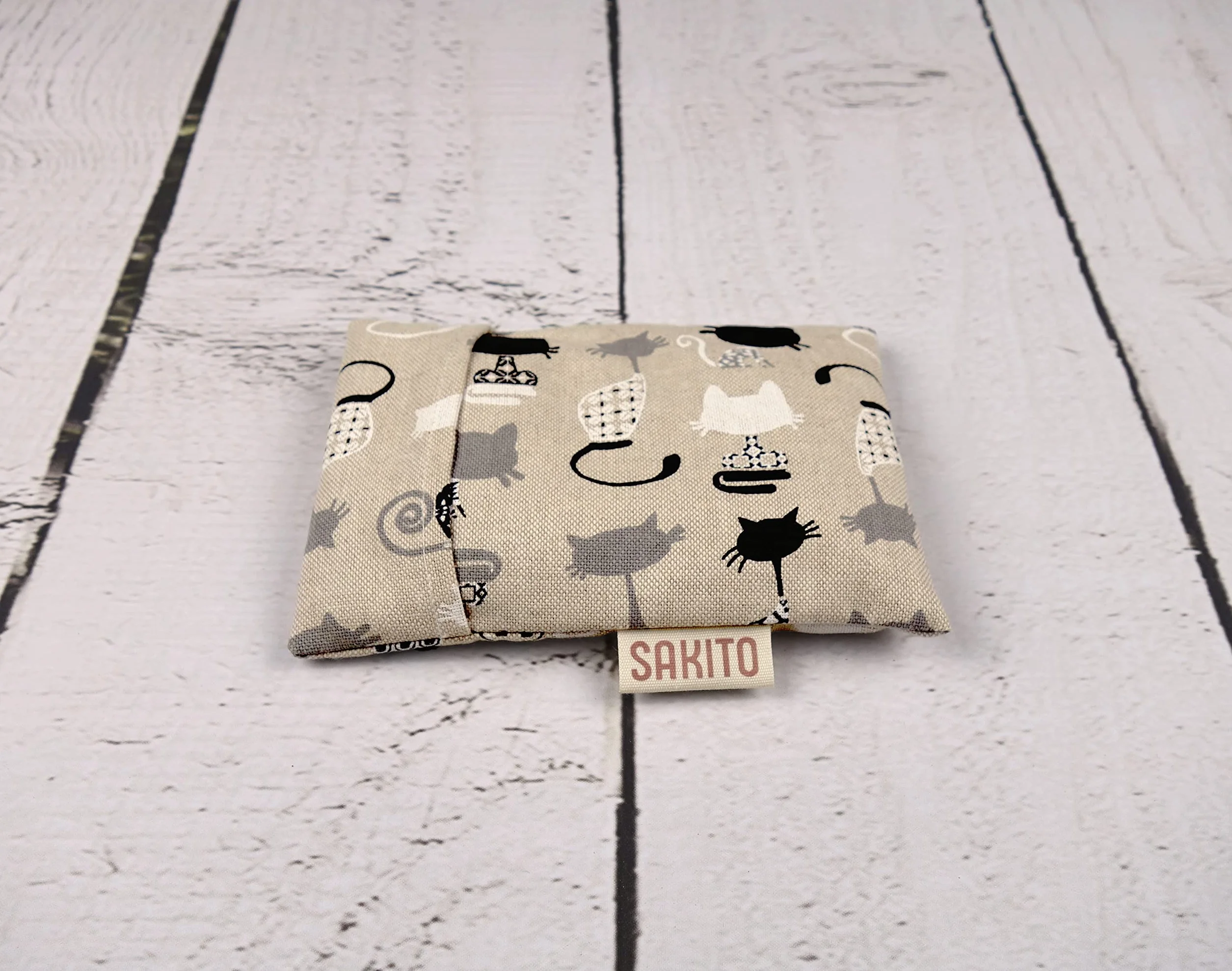 Bouillotte Micro-onde 15x10 cm Thérapie Naturelle Coliques Chaleur Ventre Élimination Gaz Bébés Housse Lavable