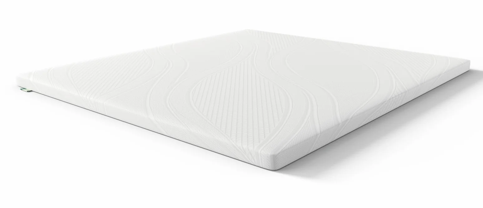 Novilla Surmatelas 140x190 7.5CM Mousse à Mémoire de Forme Gel Antidérapant Lavable