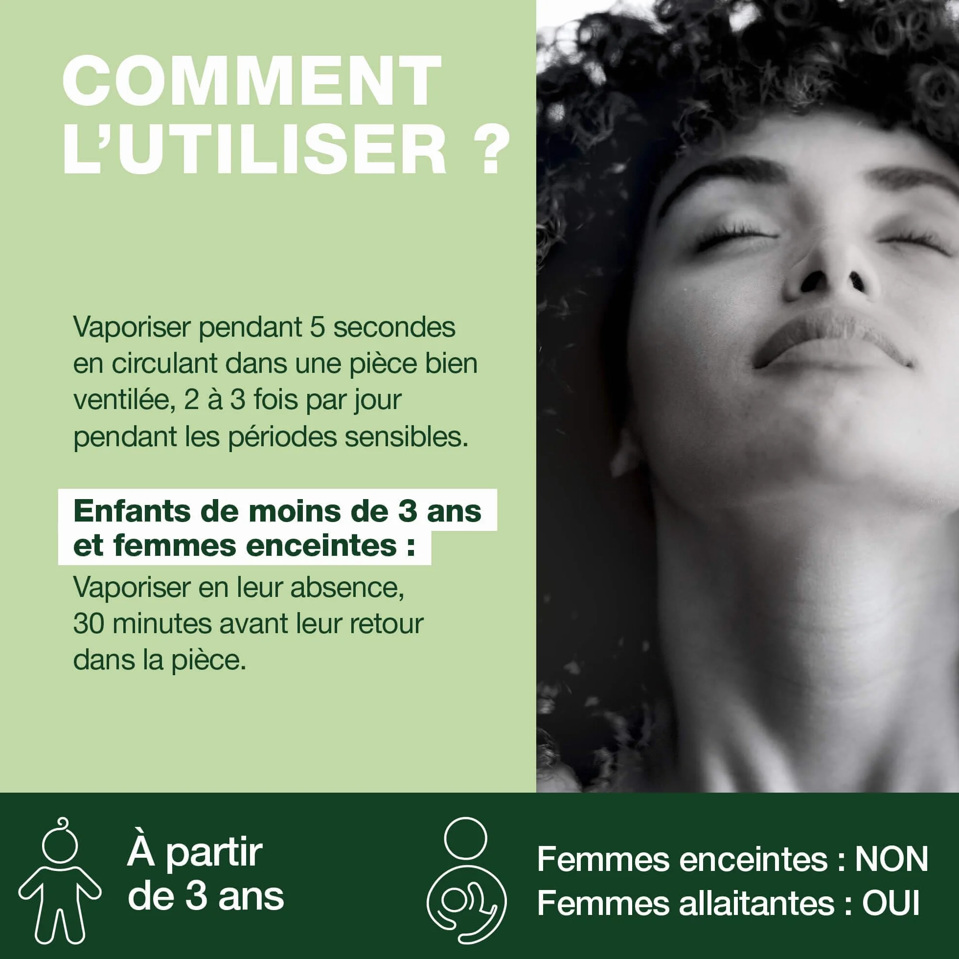 Aromaforce Spray Assainissant Huiles Essentielles Bio Ravintsara Tea Tree Purifie L'Air 150 ml