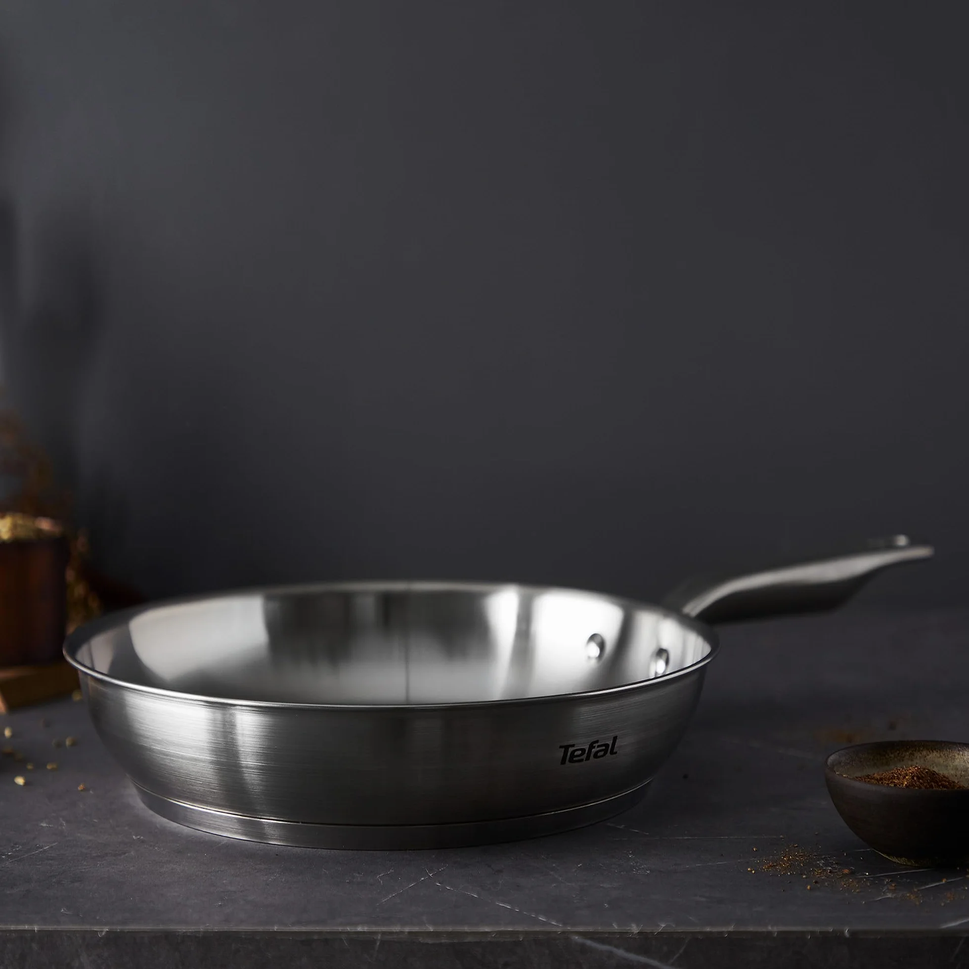 Tefal Virtuoso Poêle 24 cm Induction Acier inoxydable 18/10 Garantie 10 ans