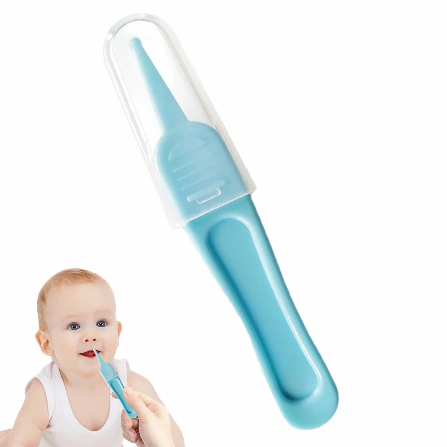 Pincettes de nez pour bébés, nettoyant nasal portable et sûr