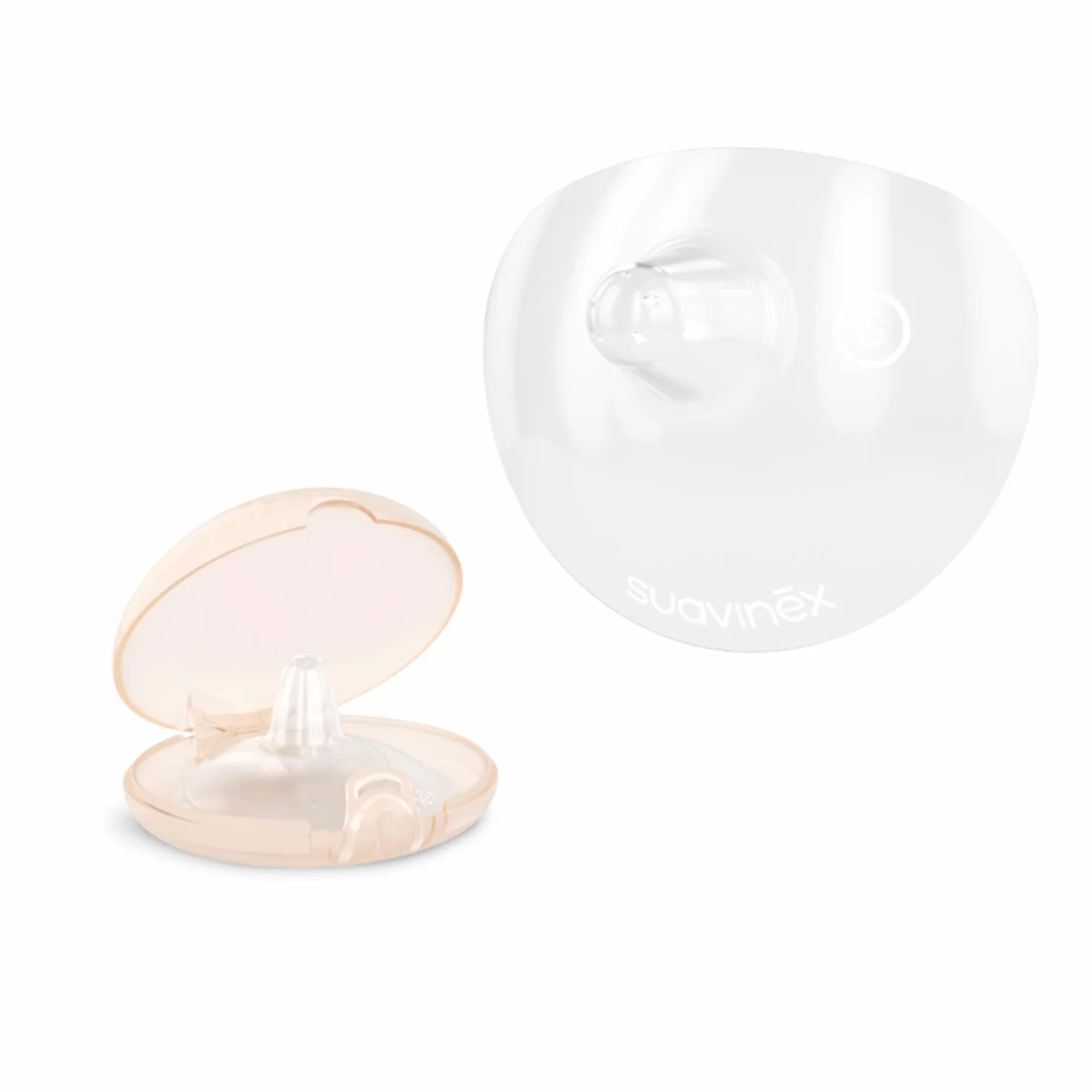 Suavinex Bouts de Sein en Silicone Taille S Pack de 2
