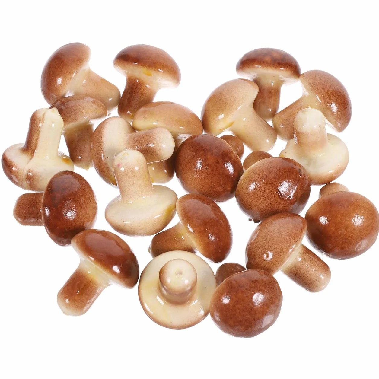 GLEAVI Miniatures Champignons 20 Pièces Décoratifs pour Photo Bureau Enseignement