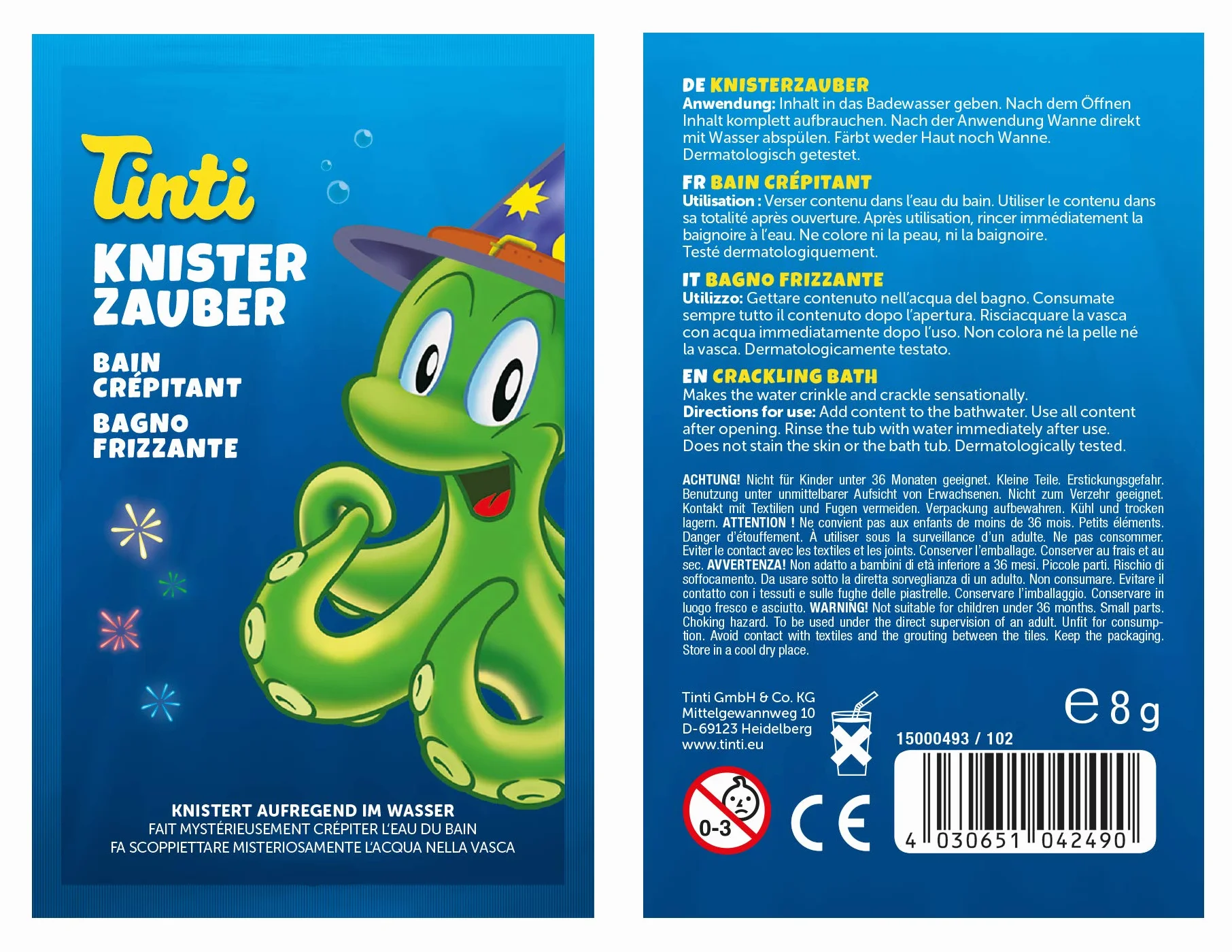 Tinti coffre de bain enfants 18 produits