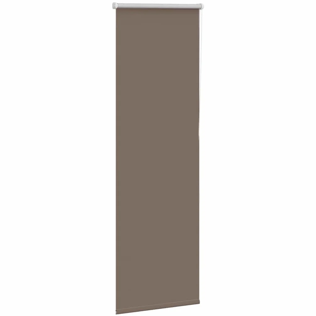 Store Enrouleur occultant café en Polyester avec Largeur Tissu 55,7 cm, Hauteur 175 cm, Supports Serrage sans perçage, contrôle lumière et intimité, adapté fenêtres Baie vitrée
