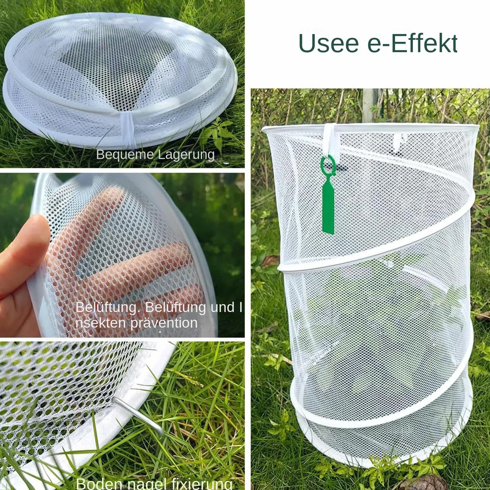 Protection Contre Les Chats pour Pot de Fleurs Rond Pliable Réutilisable Respirant Jardin Intérieur Extérieur