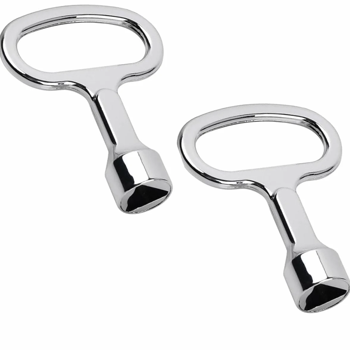 Jonami Clé Triangulaire Universelle Poubelle Déchet Métal Lot de 2