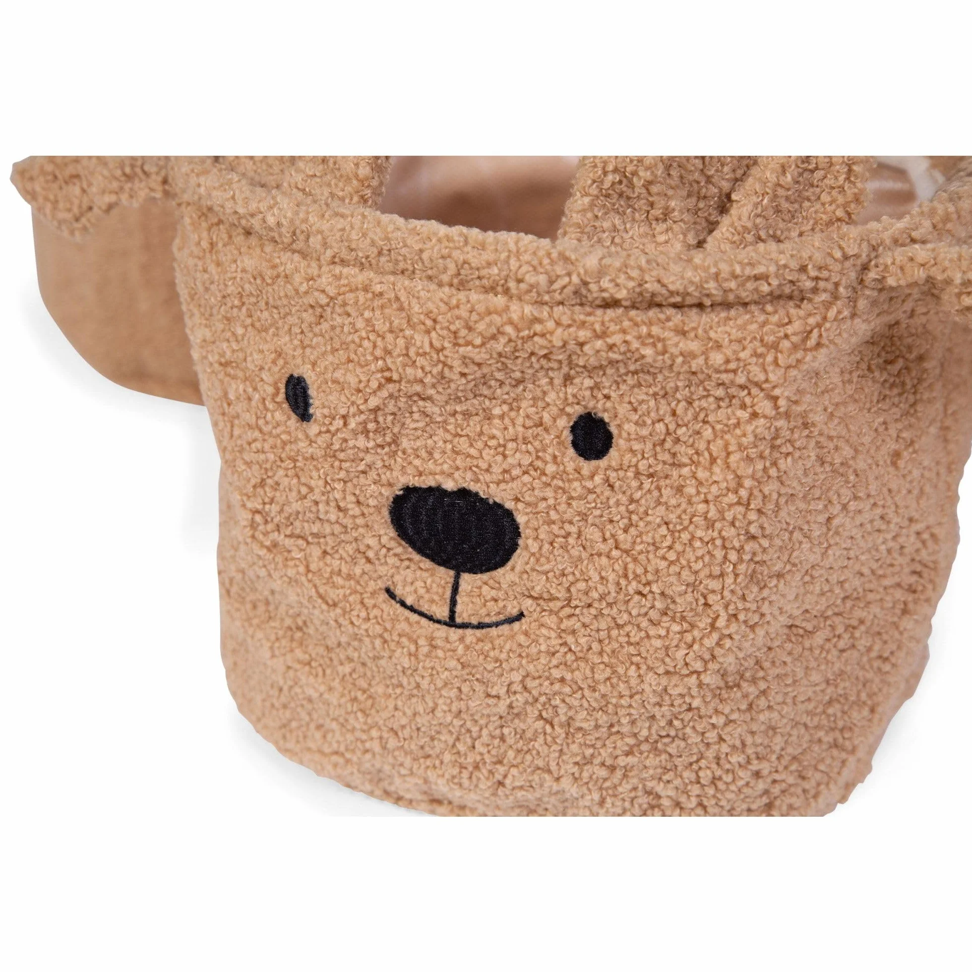 Childhome Panier de rangement Teddy Brun 25 x 20 cm