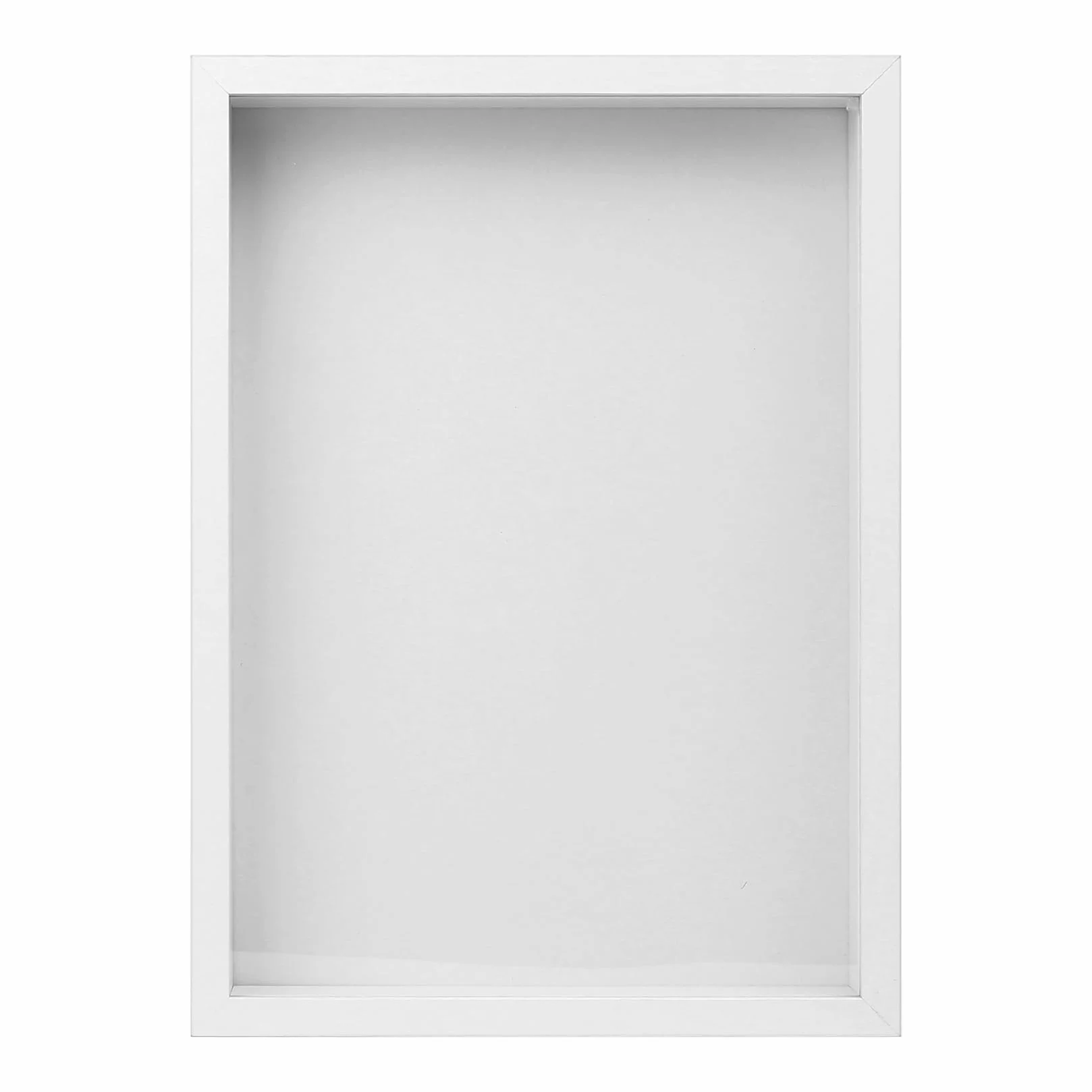 Cadre Photo 3D A4 3,5 cm Profondeur avec Plaque Acrylique Transparente pour Médailles Photos, 21x29,7 cm