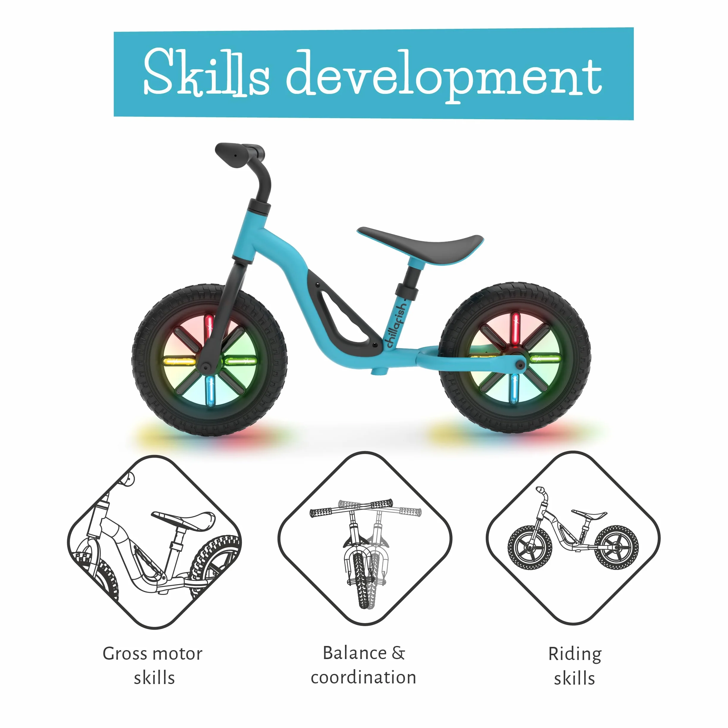 Chillafish Charlie Family Balance Bike 10 12 Inch