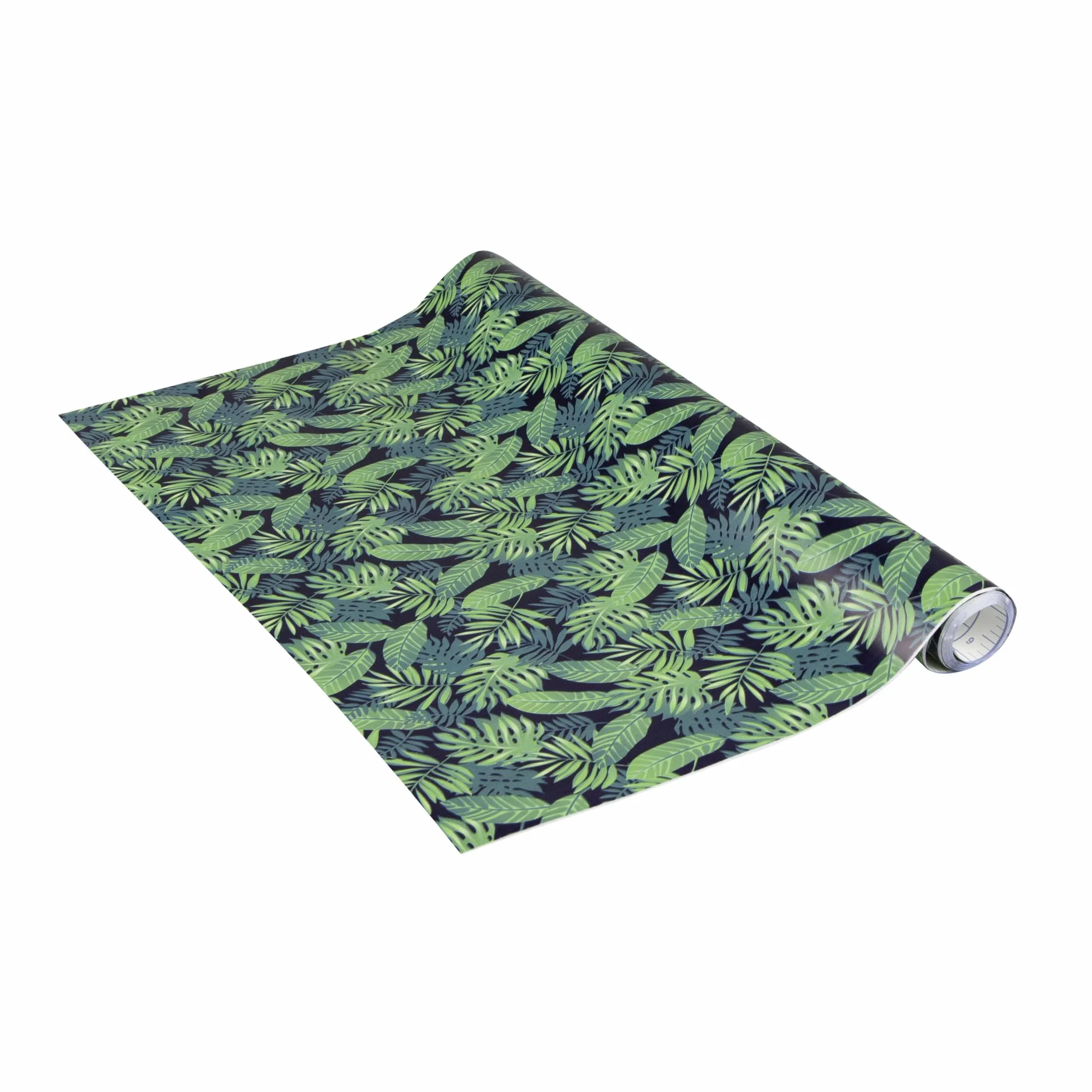 Venilia Papier adhésif Jungle Feuilles Tropic 45 cm x 2 m Film autocollant pour meuble PVC sans phtalates