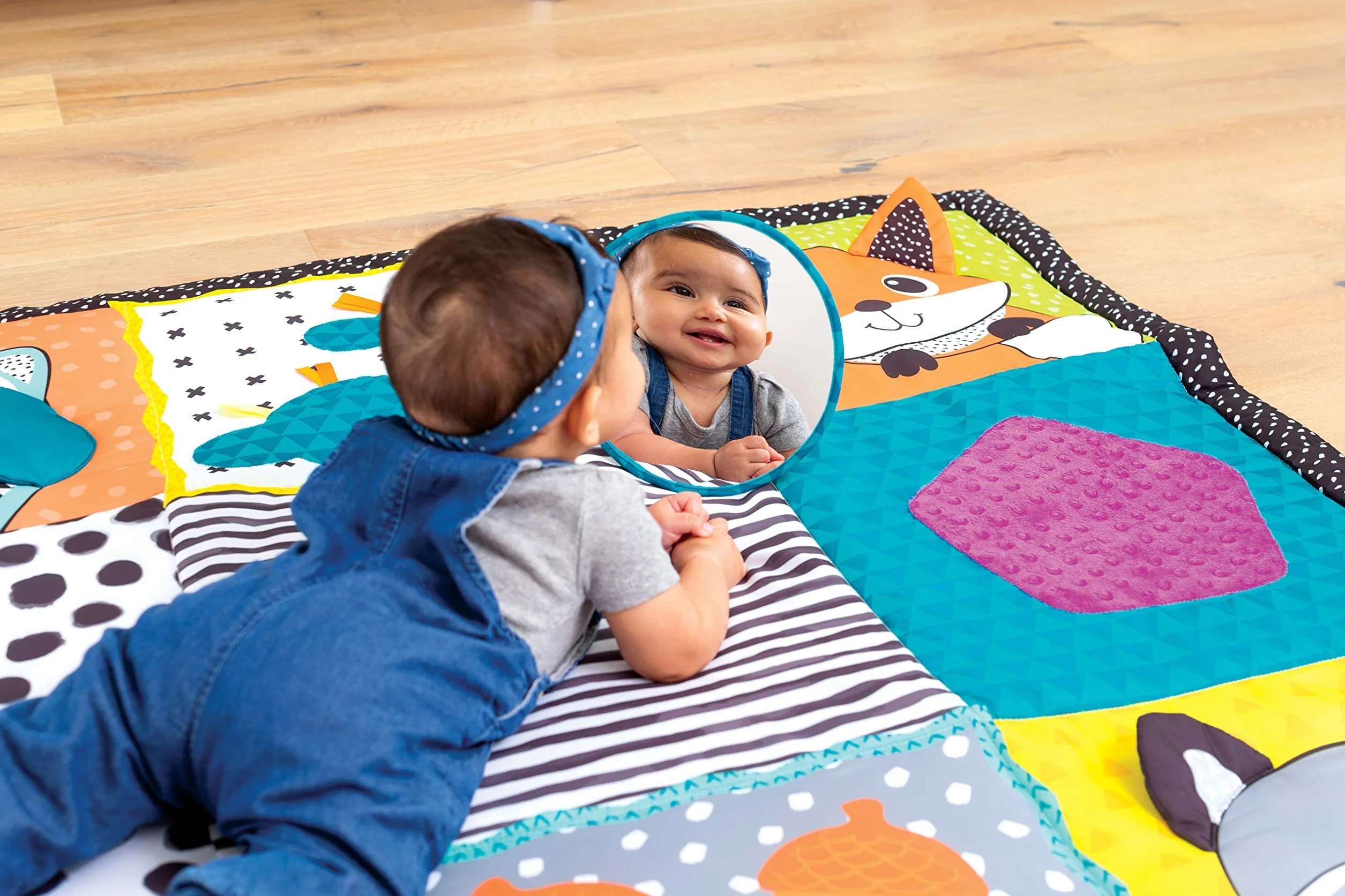Fold & Go Grand Tapis de Jeu Géant pour Bébés et Tout-Petits