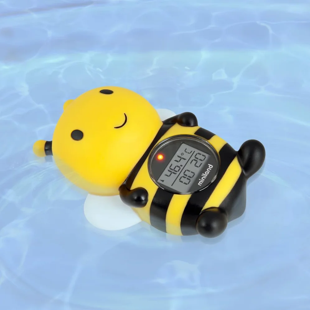 MINILAND Thermométre de bain bébé Abeille