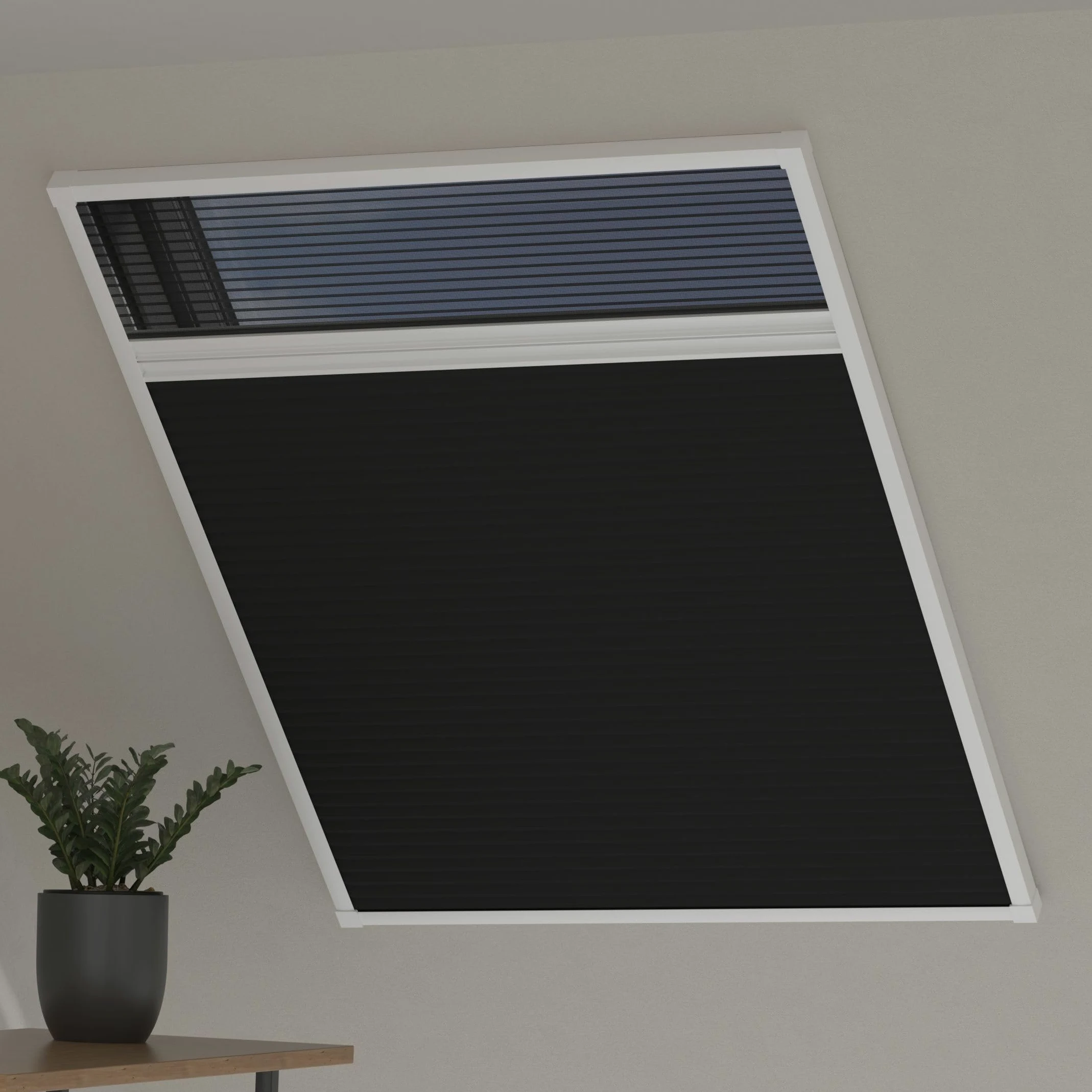 Cocoon Store Occultant 80x120 - Noir avec Moustiquaire Noir