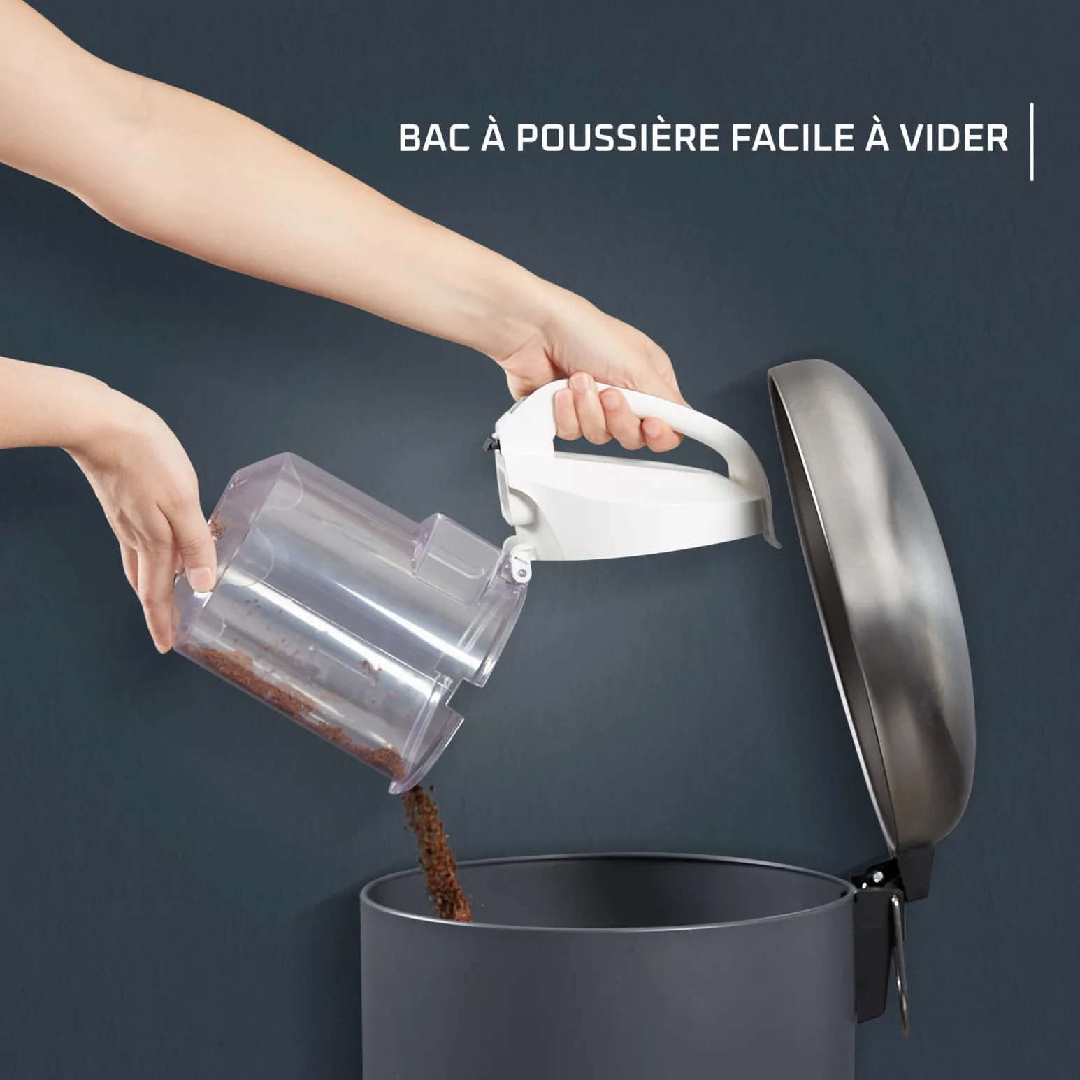 Rowenta Aspirateur sans Sac 900 W Swift Power Cyclonic Blanc RO2917EA