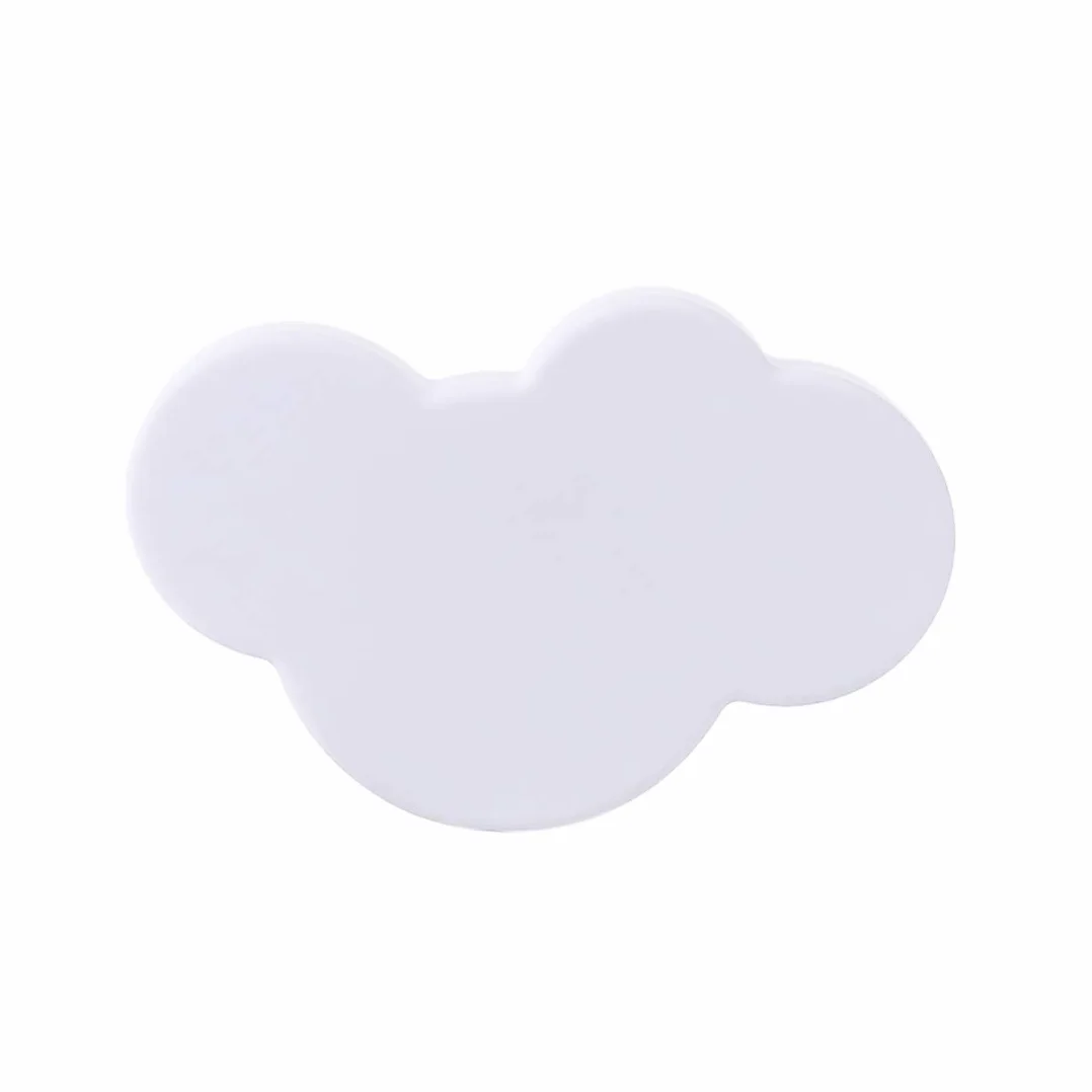 Bouton de Meuble Enfant Nuage, Lot de 10 Poignée Porte avec Vis 25mm