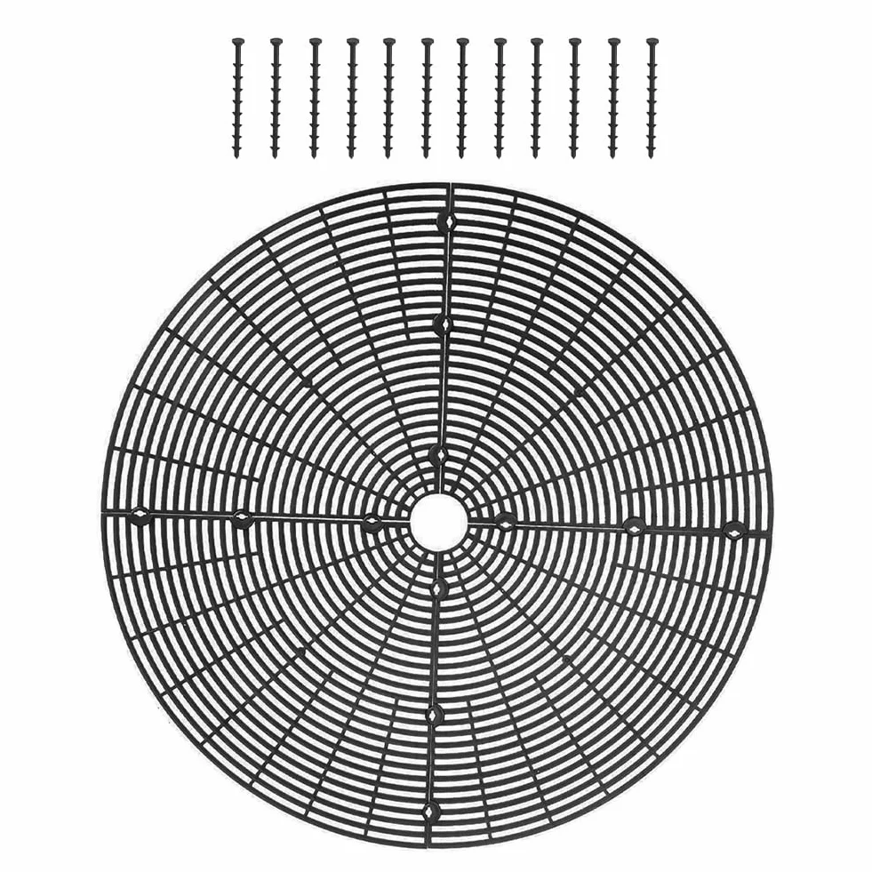 Grille de Protection pour Plantes, Protecteur de Sol avec Boulons 52 cm, Sécurité pour Enfants