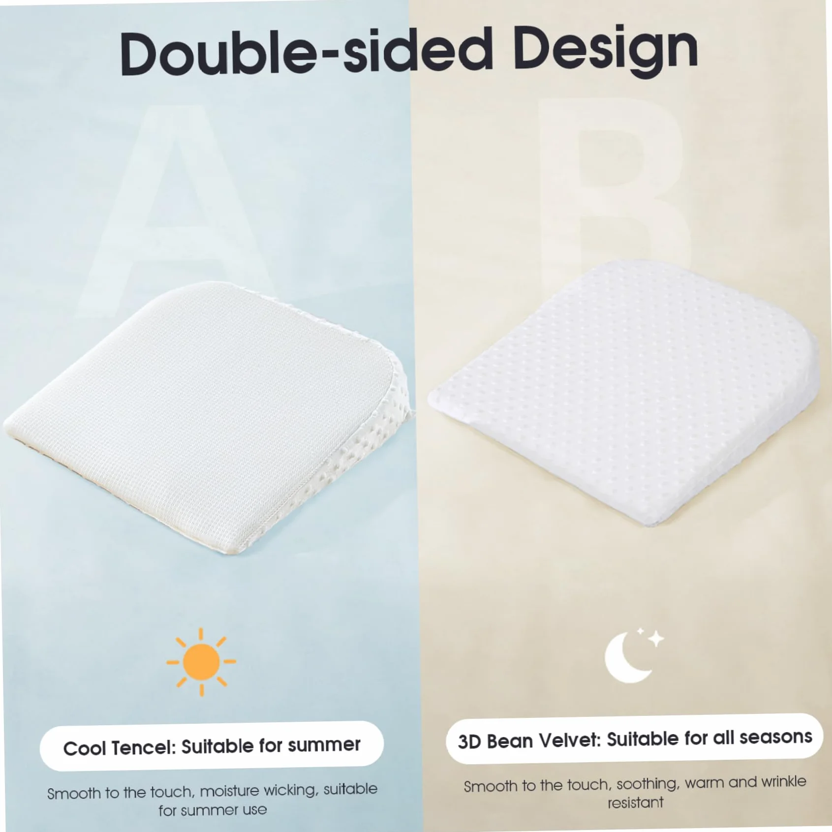 Oreiller compensé nouveau-né accessoire allaitement reflux bébé antidérapant biberon sommeil