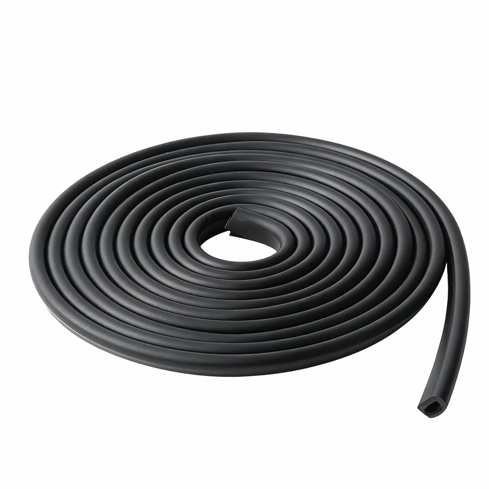 Bande de Protection des Bords en Caoutchouc EPDM 1.5mm x 6m pour Panneaux et Portes de Voiture