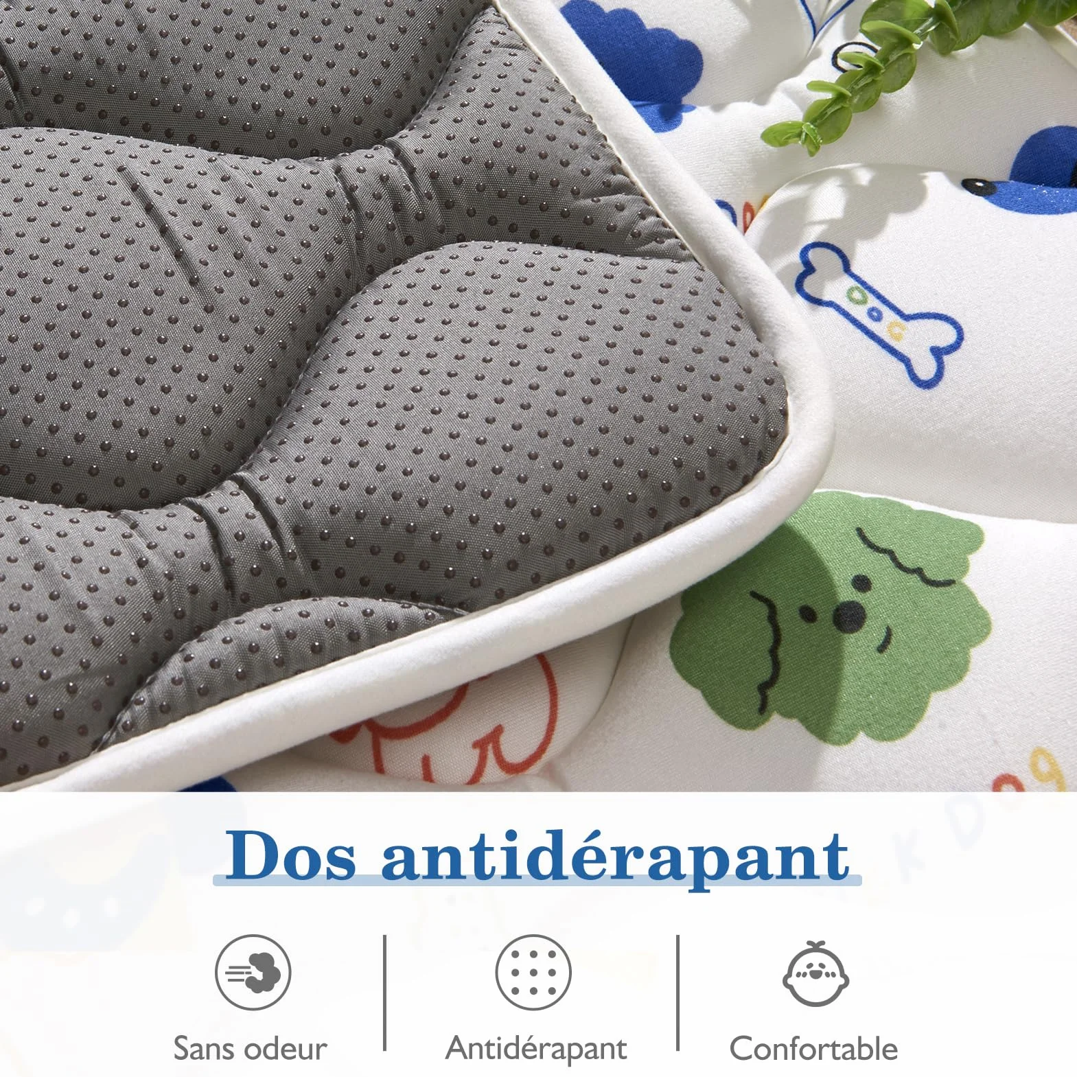 Tapis D'Éveil Bébé Pliable Epais 150x180cm Antidérapant Mousse Premium