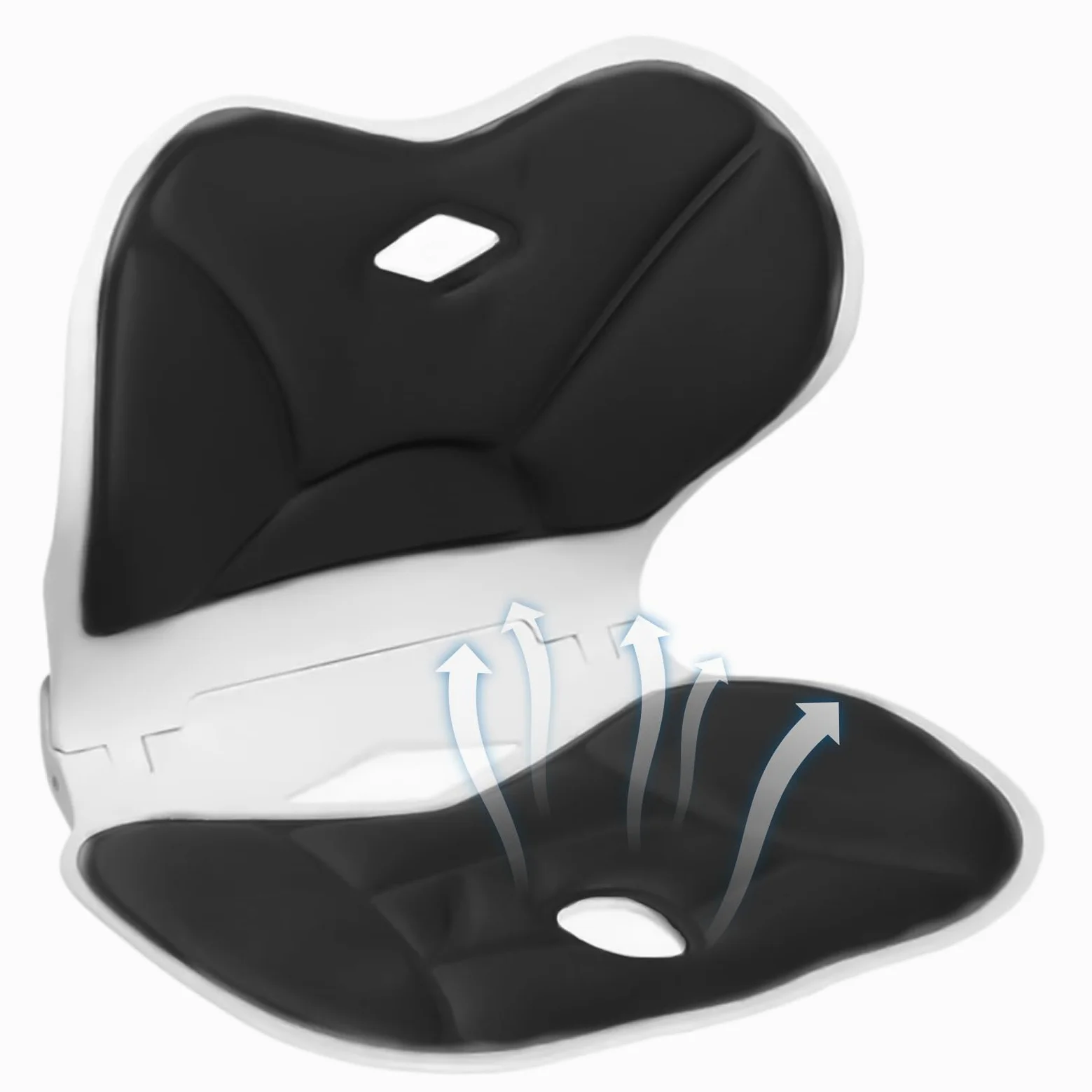 Coussin de Siège Auto Coussin De Soutien Lombaire Ergonomique | Oreiller Confortable Pour Conduire Travailler Voyager Canapé Avion Fauteuil Roulant