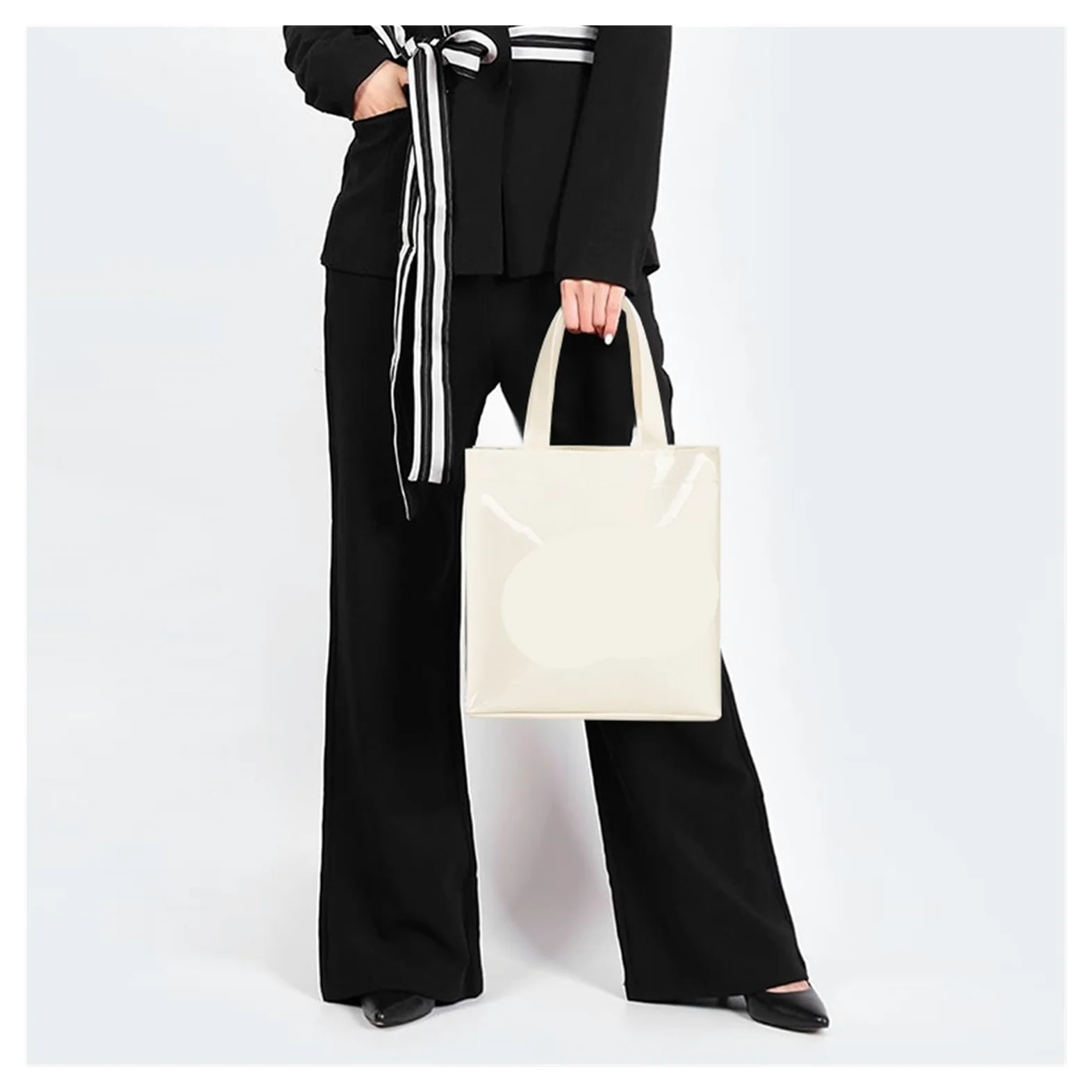 Sac De Plage Sac à Main de Plage d'été imperméable for Femmes, fourre-Tout de Shopping, Sac à bandoulière réutilisable(S)