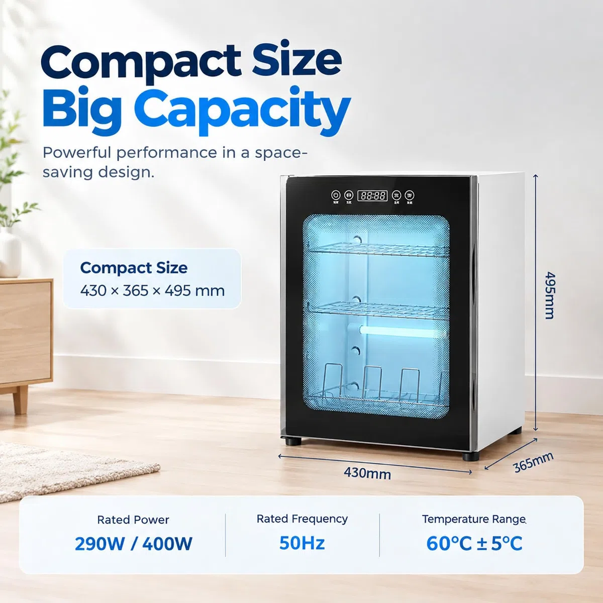 Armoire de séchage électrique multifonctionnelle pour Baskets et Bottes 4-Tier