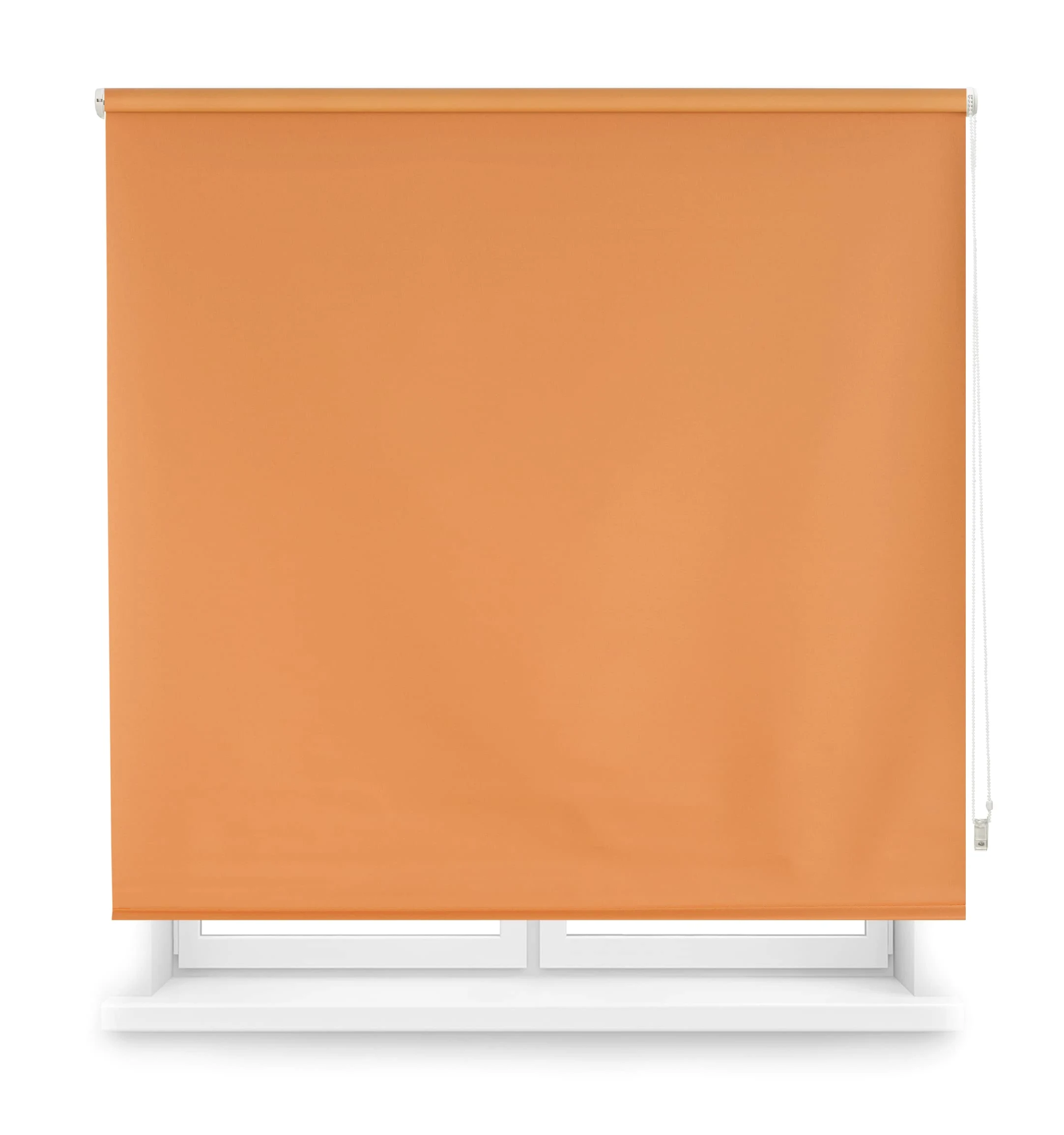 Store Enrouleur occultant uni Premium - Store Enrouleur occultant - Dimensions 140 x 230 cm - Store occultant Thermique Orange - Store Thermique Orange - Store Enrouleur occultant - Store