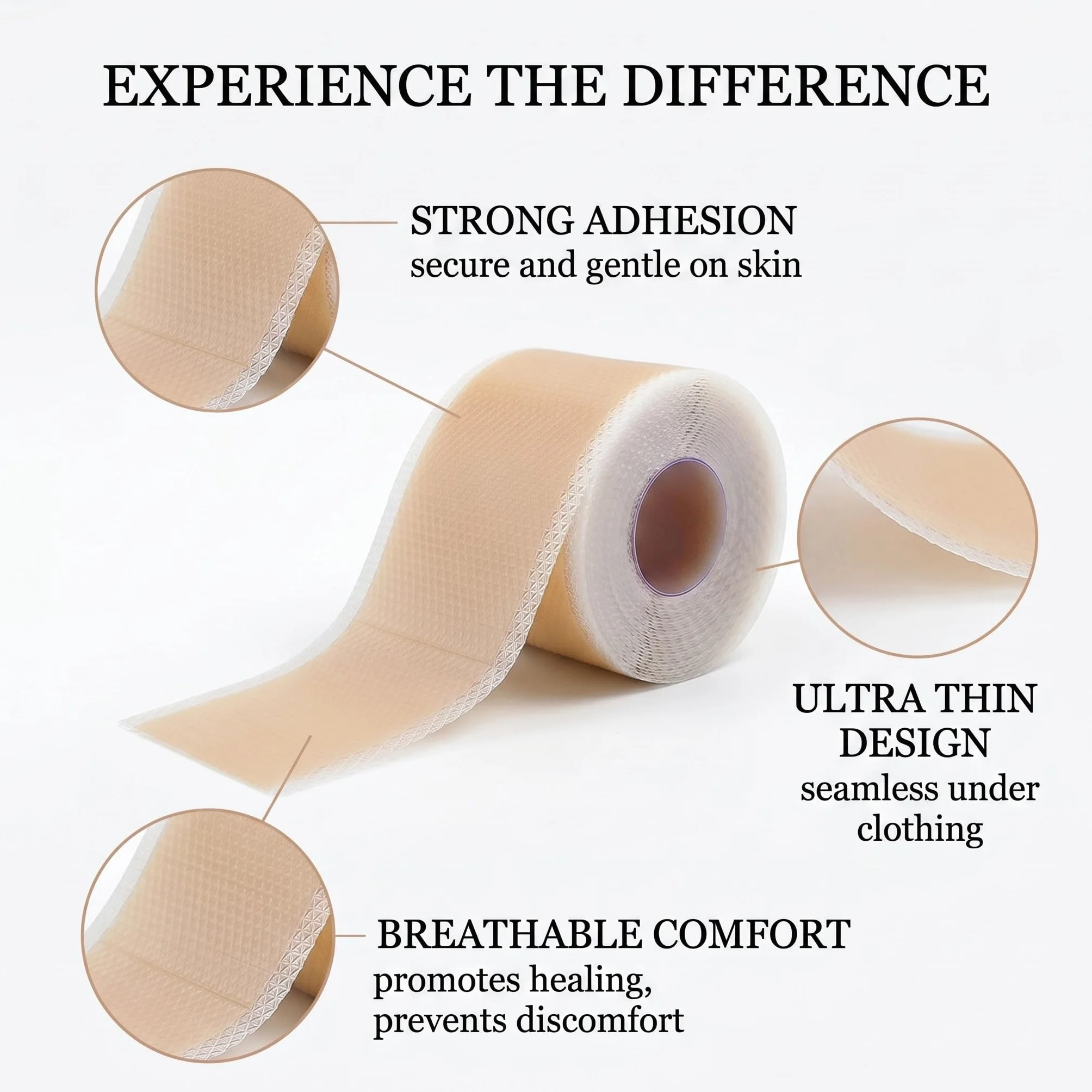 Patch Correcteur d'Oreilles Décolées en Silicone pour Bébé Correction Douce Oreilles Proéminentes