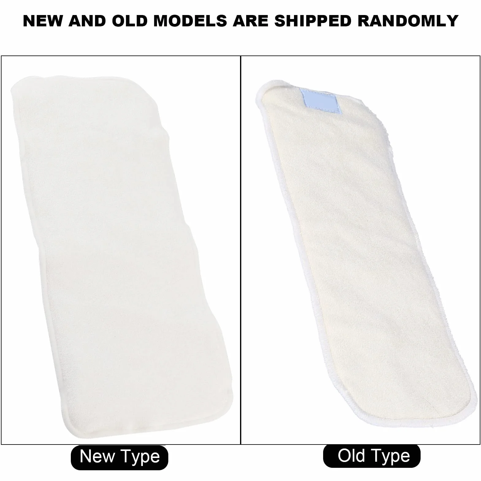 Doublure de couche en tissu réutilisable 4 couches lavable pour adultes