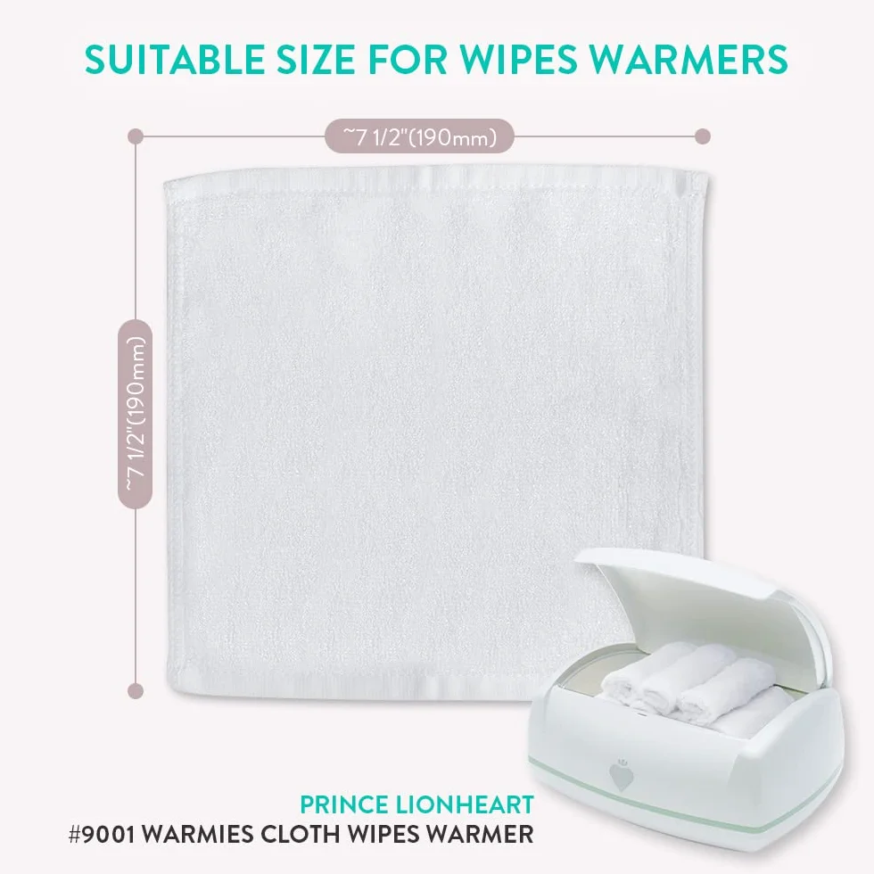 Prince Lionheart Recharge 8 Lingettes Warmies Bambou