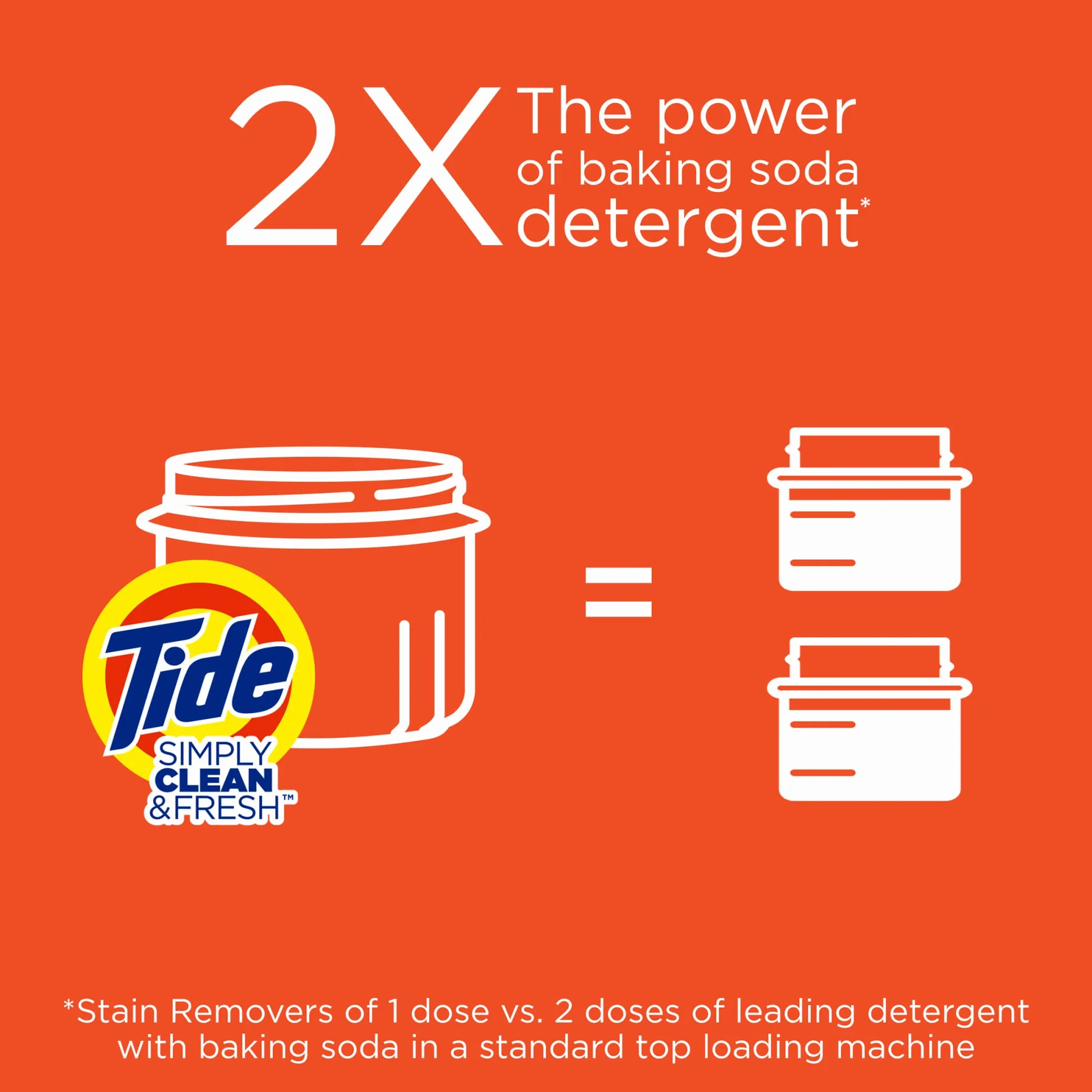 Tide Simply Clean & Fresh Liquid Laundry Detergent, Refreshing Breeze, 128 fl oz