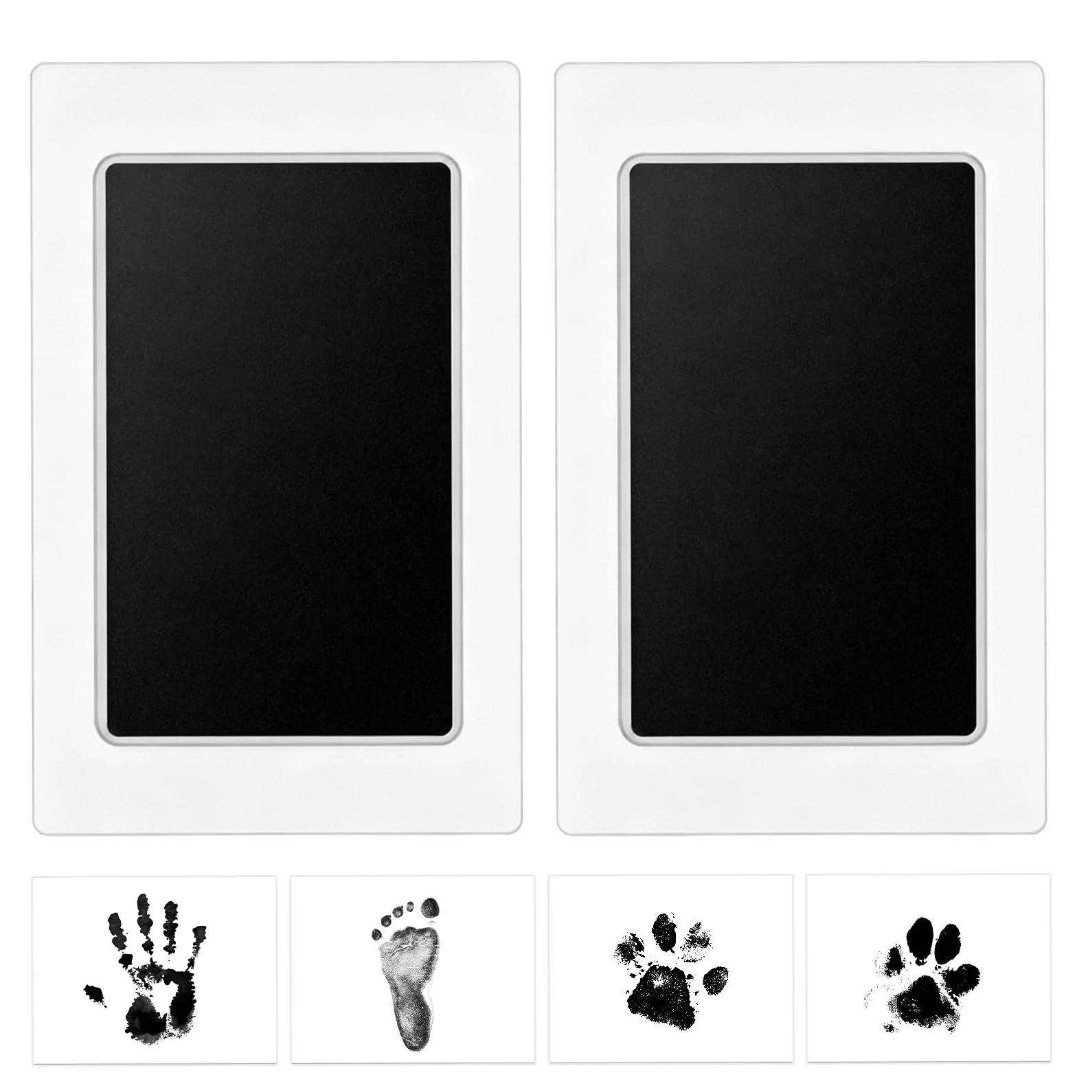 Empreinte Pieds et Mains Bébé Enfant Kit Tampons Clean Touch Sans Encre Cadeau