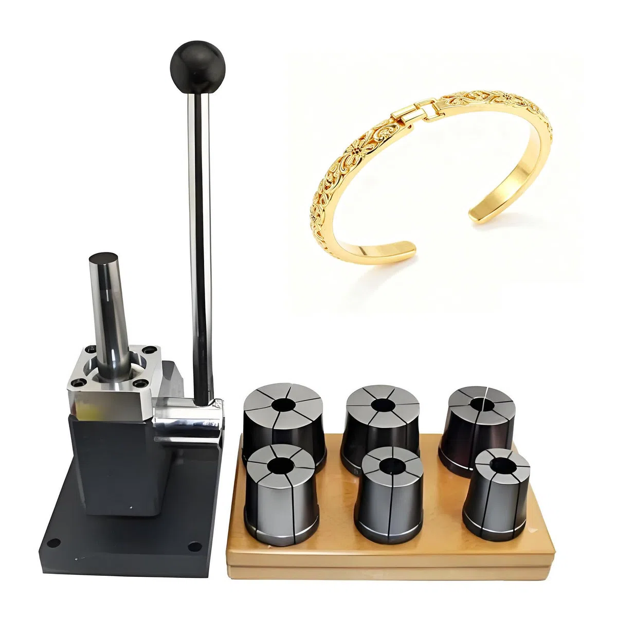 Écarteur de bracelet pour taille de bague, outil d'élargissement de bijoux – Équipement professionnel réglable de réparation de bijoux