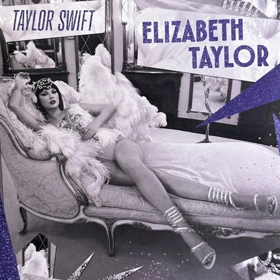 Taylor Swift - Elizabeth Taylor Cry My Eyes Violet Glitter Vinyl 7" RSD 2026 Collectible