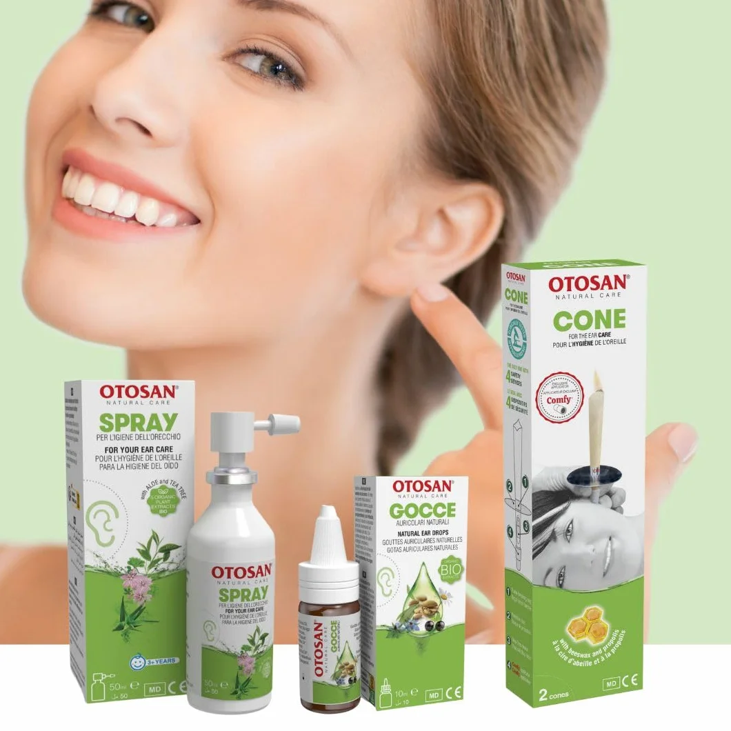 Otosan Spray Auriculaire Nettoyant Oreille 50 ml – Cérumen, Arbre à Thé, Aloe Vera